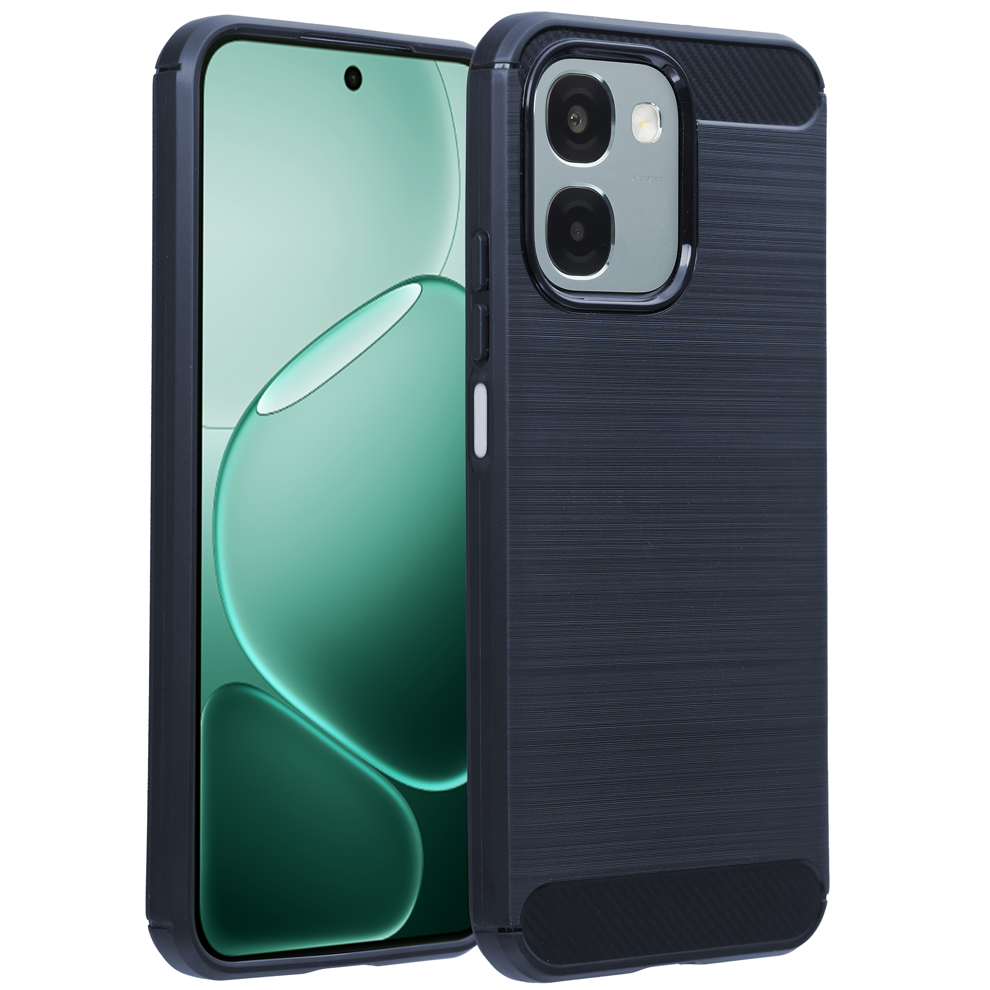 imoshion Brushed Back Cover für das Oppo A6 (5G) - Dunkelblau