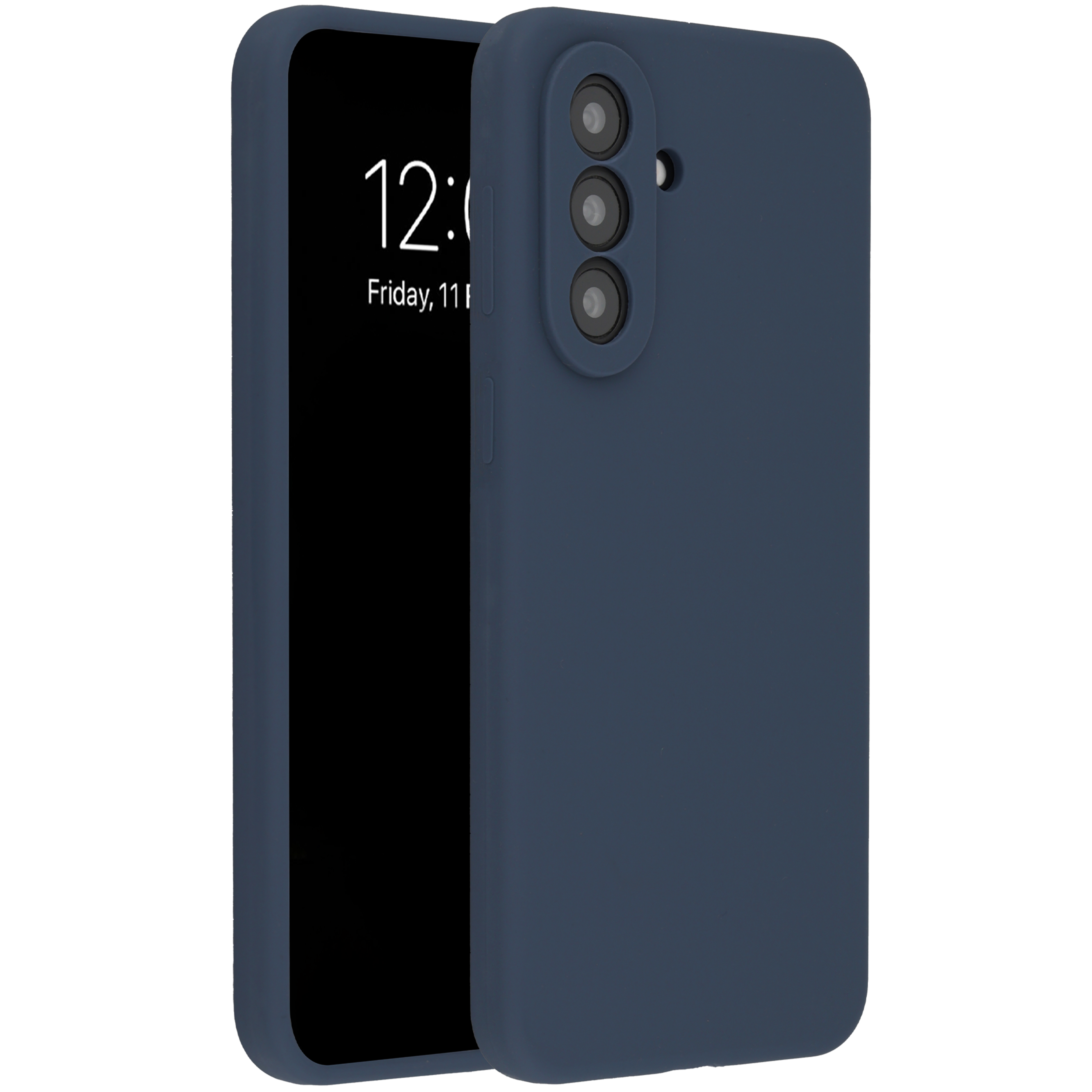 Accezz Liquid Silikoncase für das Samsung Galaxy A37 (5G) - Dunkelblau