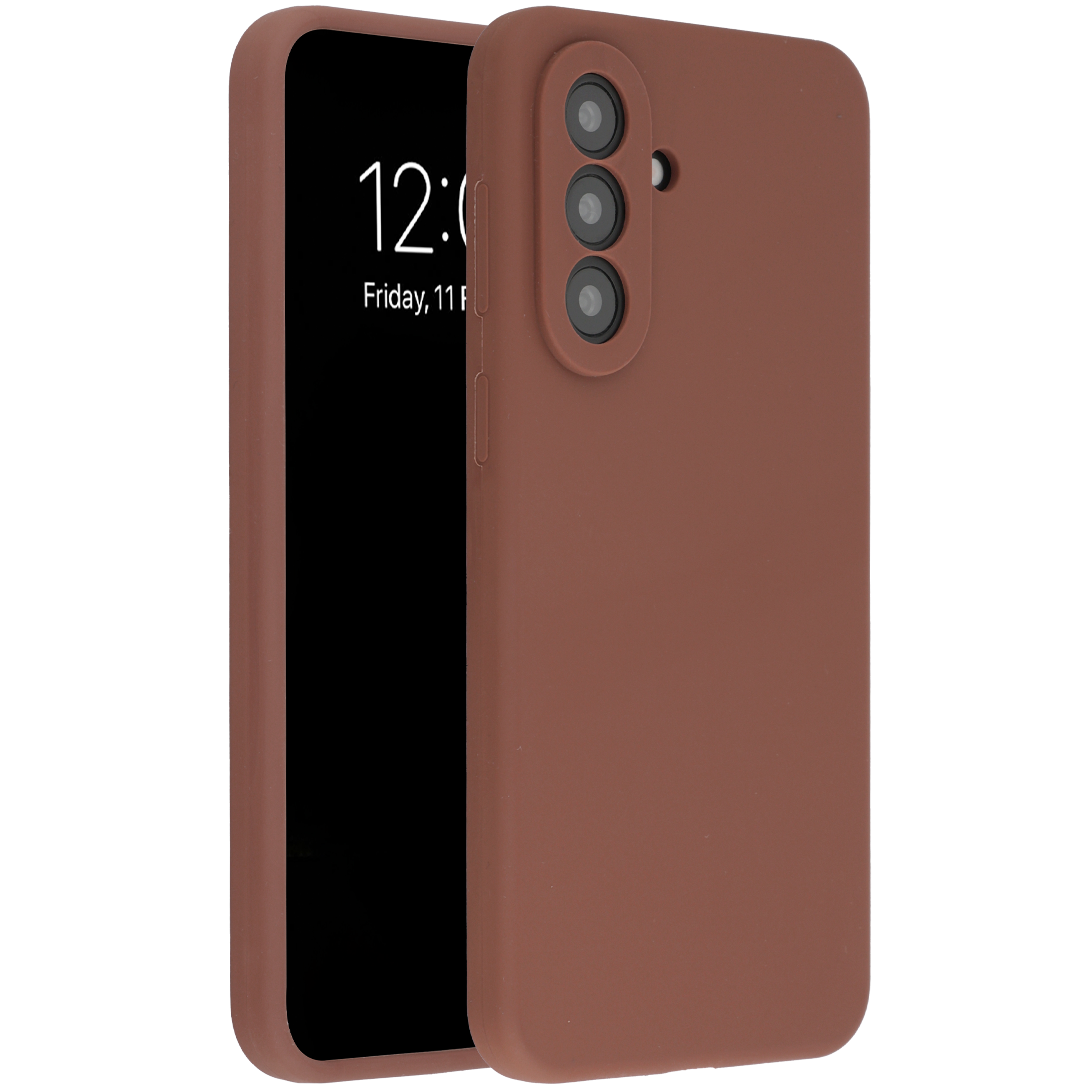 Accezz Liquid Silikoncase für das Samsung Galaxy A37 (5G) - New Tea Brown
