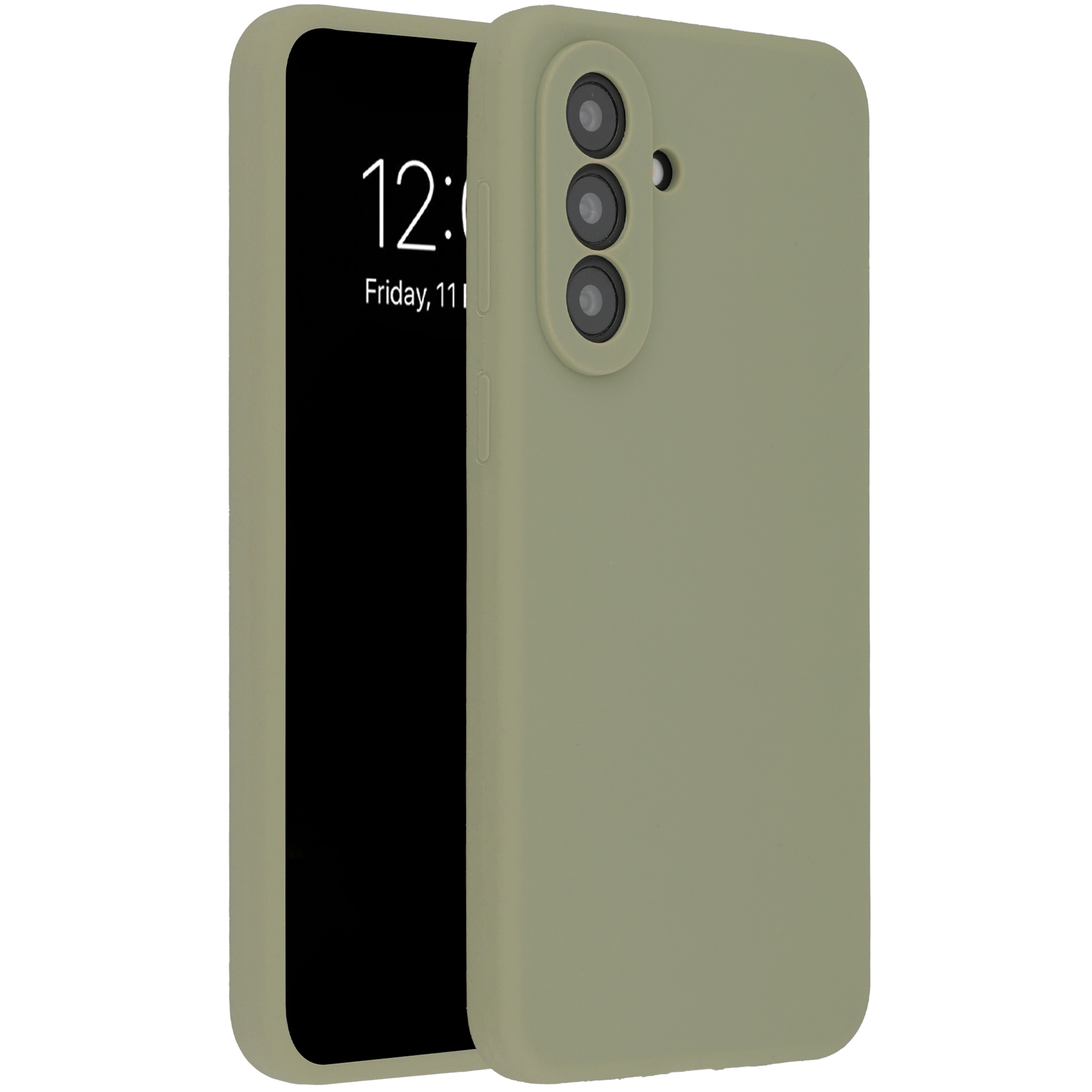 Accezz Liquid Silikoncase für das Samsung Galaxy A37 (5G) - Cooper Green
