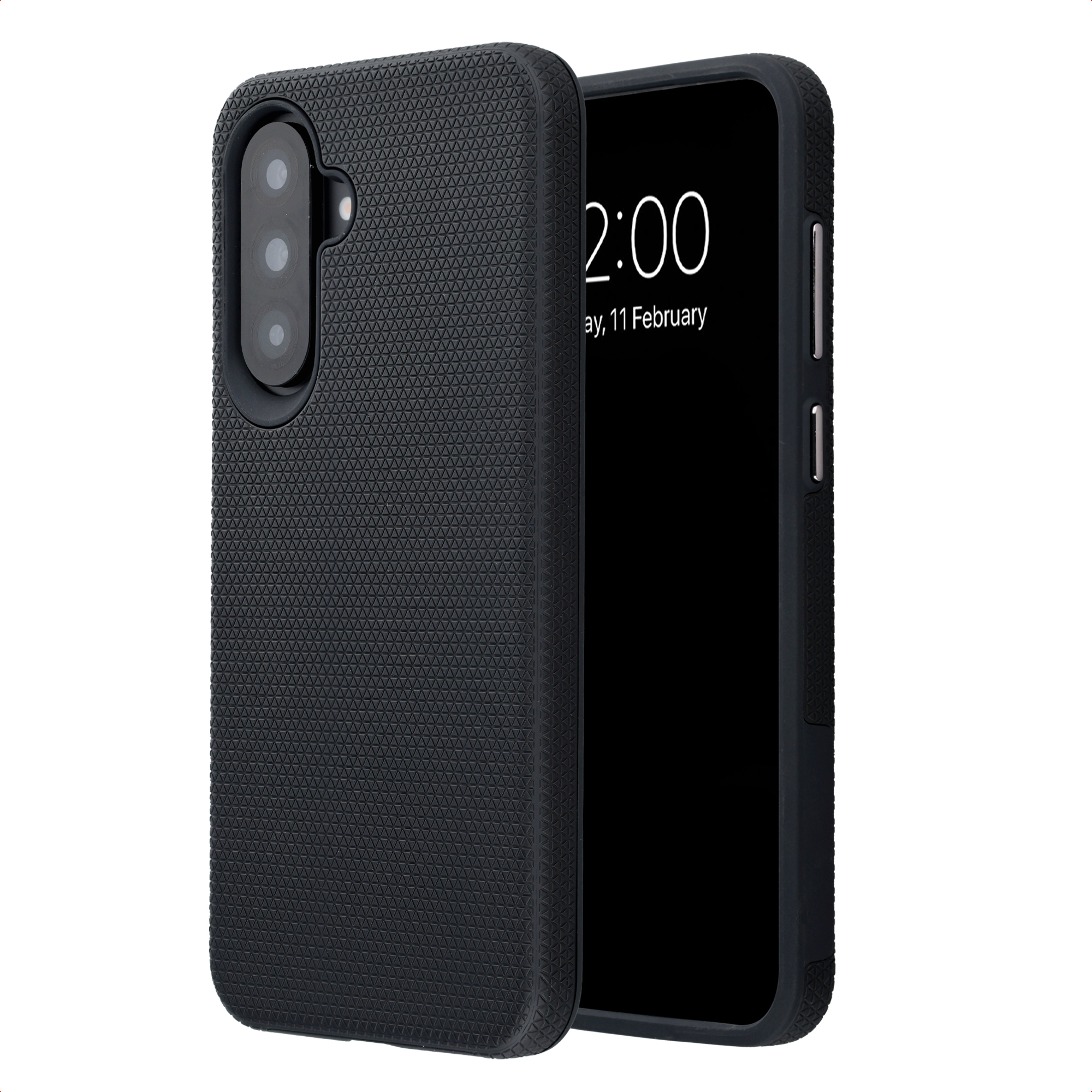 Accezz Tough Back Cover mit MagSafe für das Samsung Galaxy A37 (5G) - Schwarz