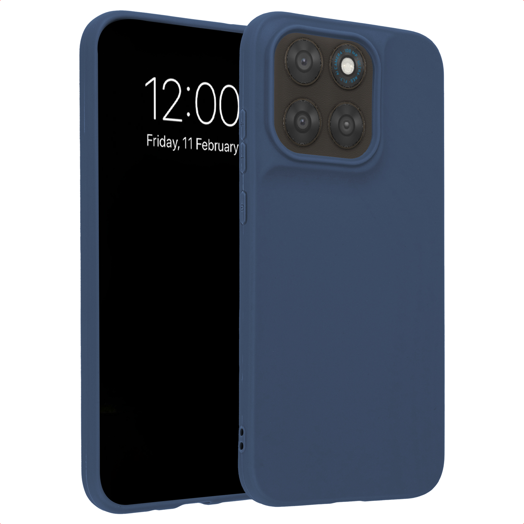 imoshion TPU Color Cover für das Motorola Moto G77 - Dunkelblau