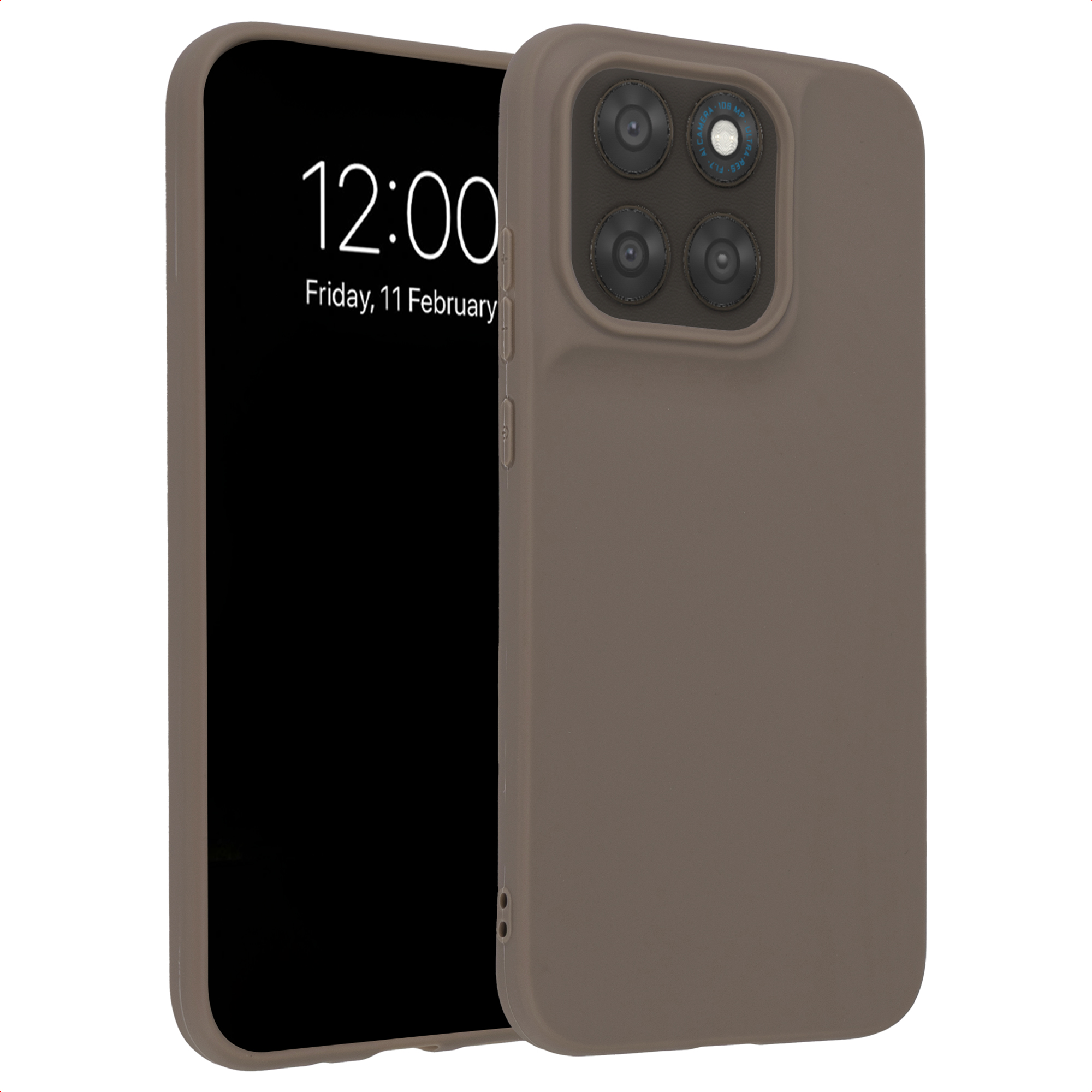 imoshion TPU Color Cover für das Motorola Moto G77 - Braun