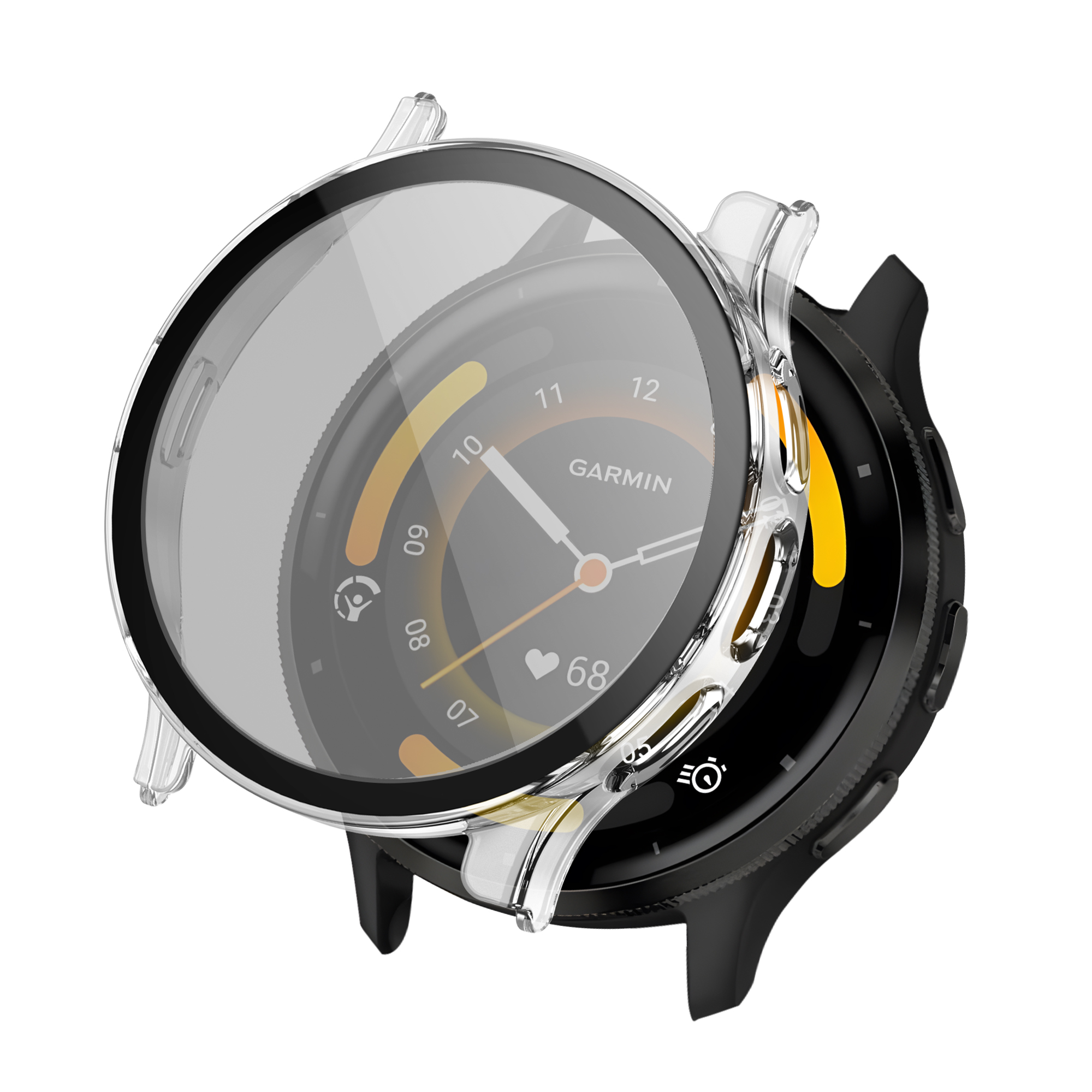 imoshion Full Cover Hard Case für das Garmin Venu 3 - Transparent