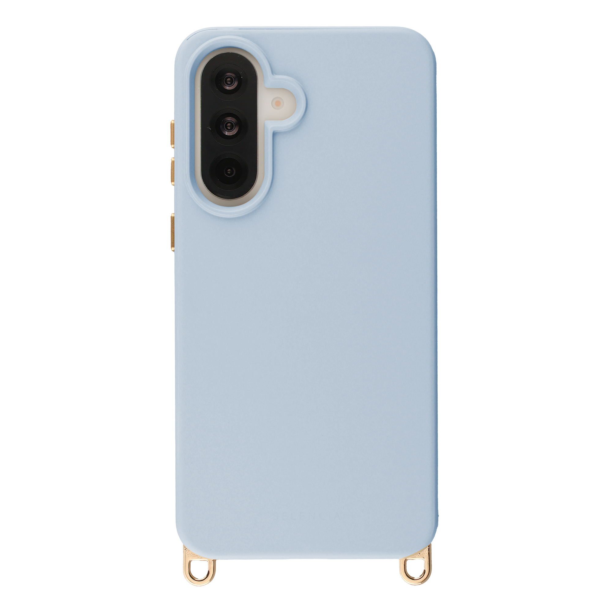 Selencia Rivièra Backcover mit MagSafe mit abnehmbaren Haken für das Samsung Galaxy A37 (5G) - Powder Blue