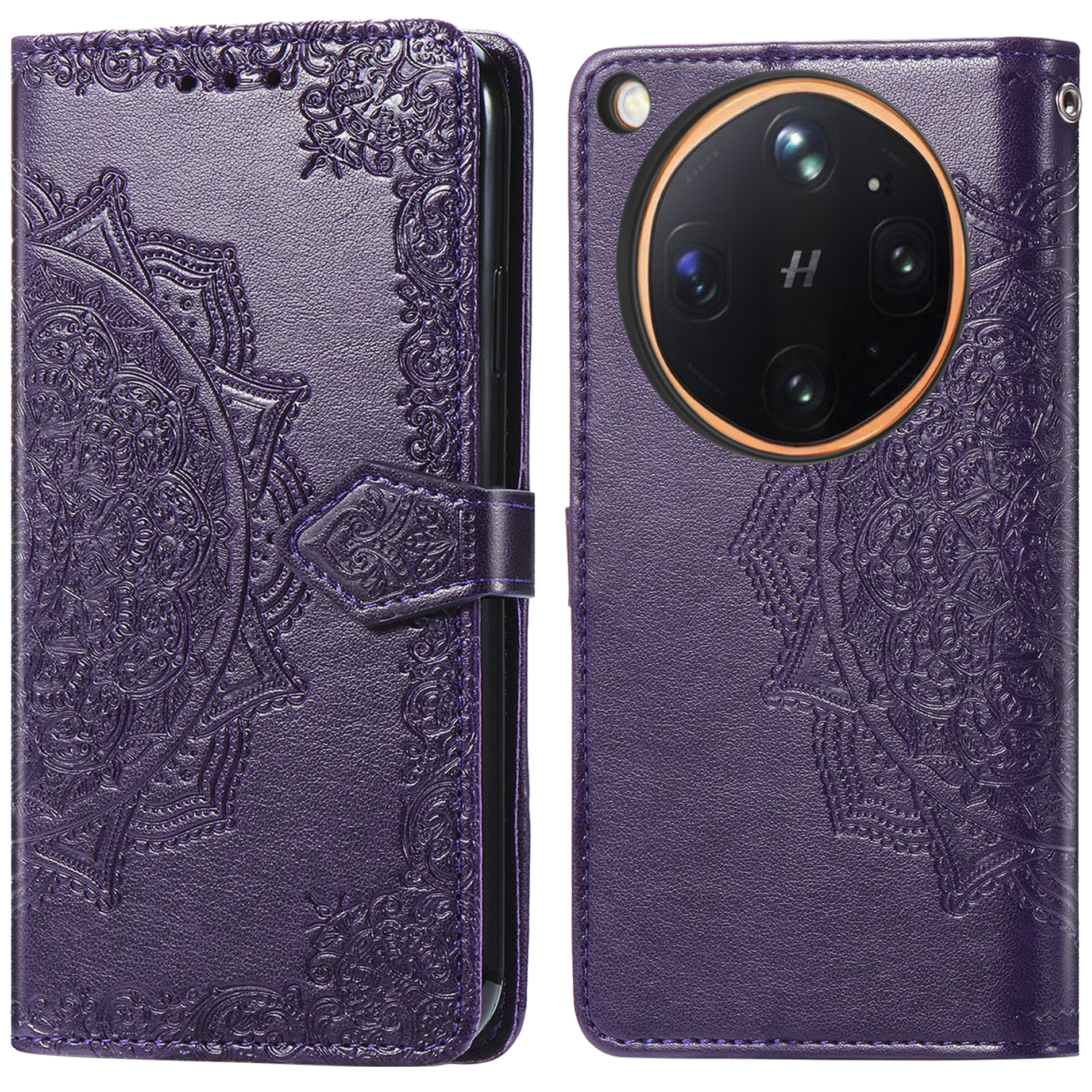 imoshion Mandala Klapphülle für das Oppo Find X9 Ultra - Violett