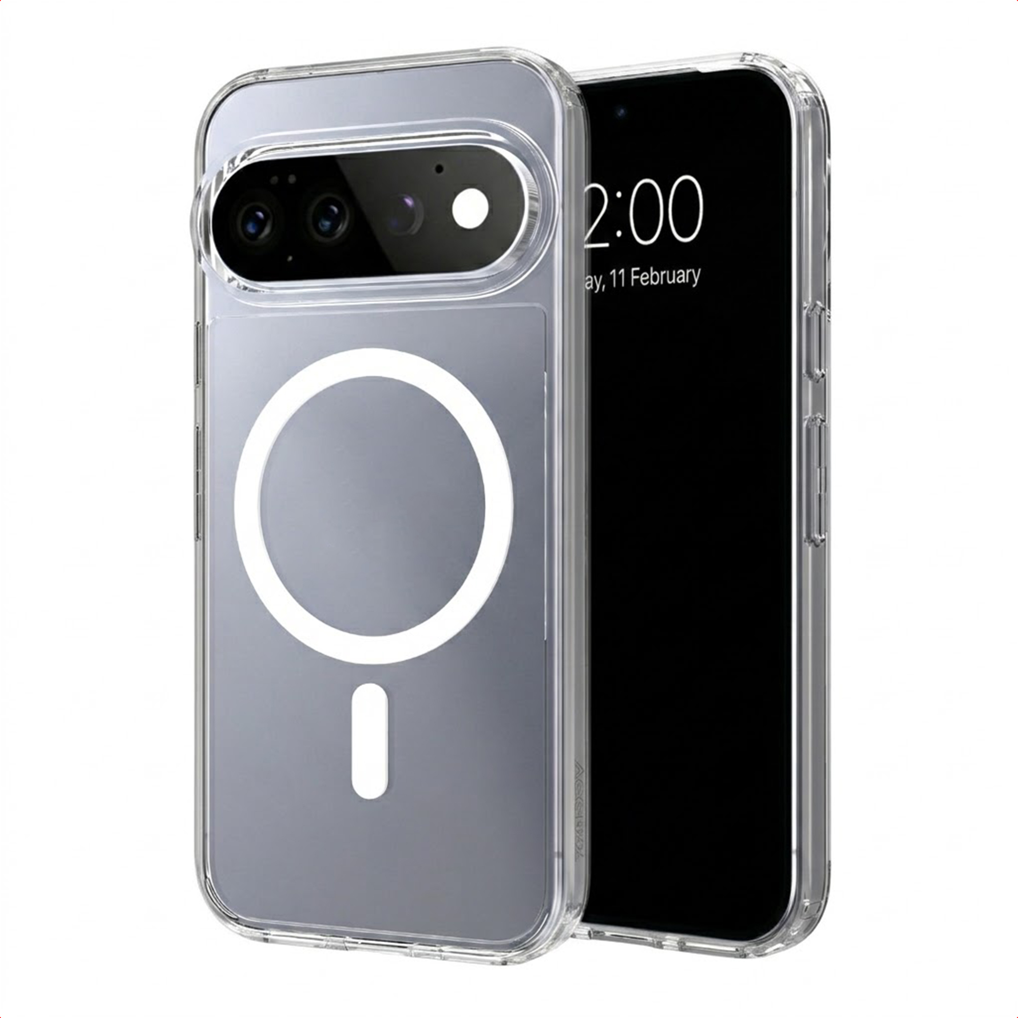 Accezz Xtreme Impact Backcover mit MagSafe für das Google Pixel 11 Pro - Transparent