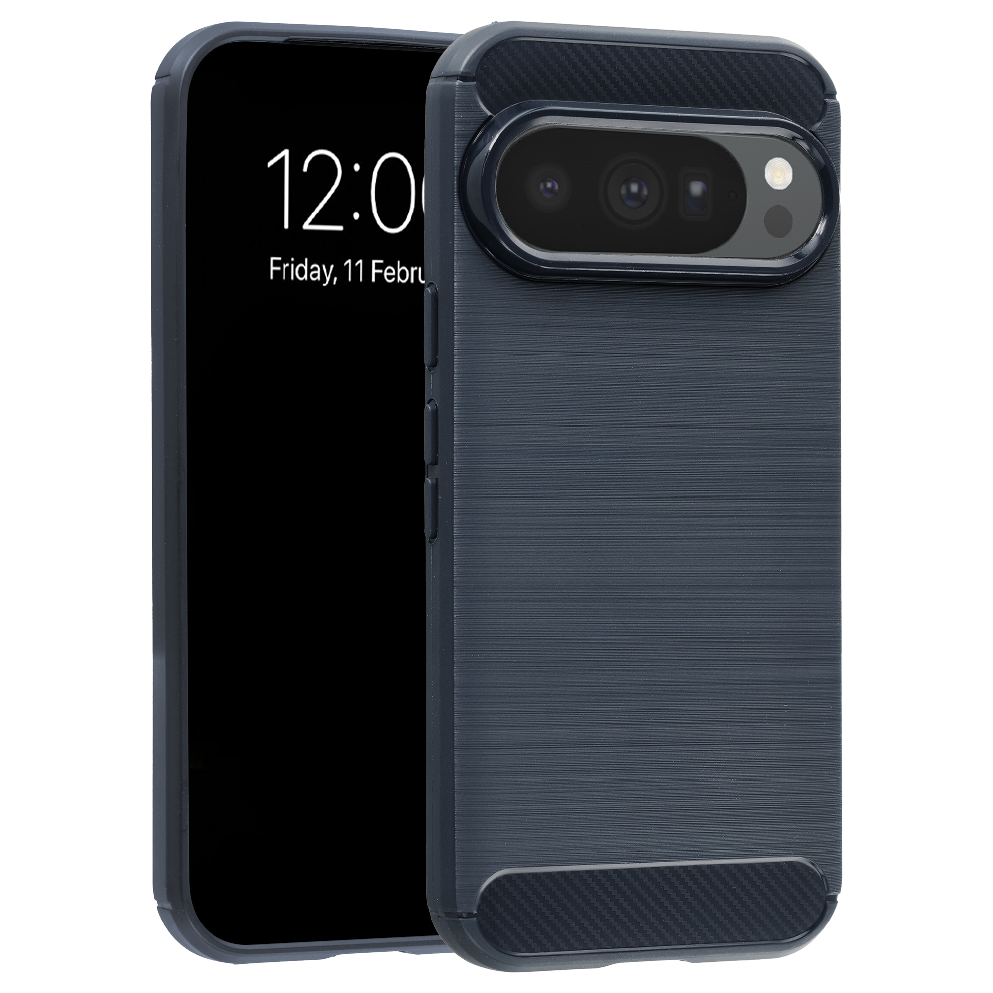 imoshion Brushed Back Cover für das Google Pixel 11 Pro - Dunkelblau