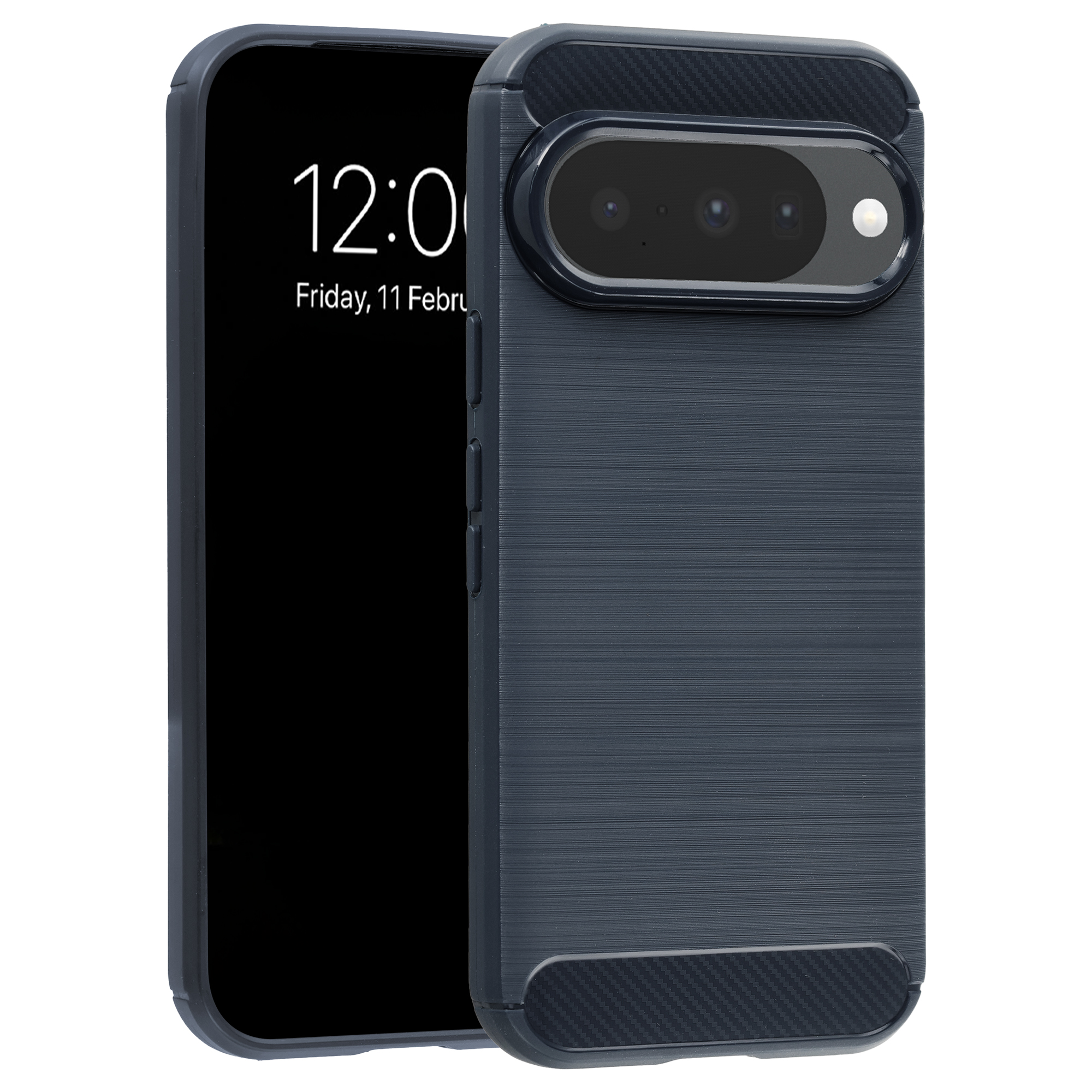 imoshion Brushed Back Cover für das Google Pixel 11 - Dunkelblau