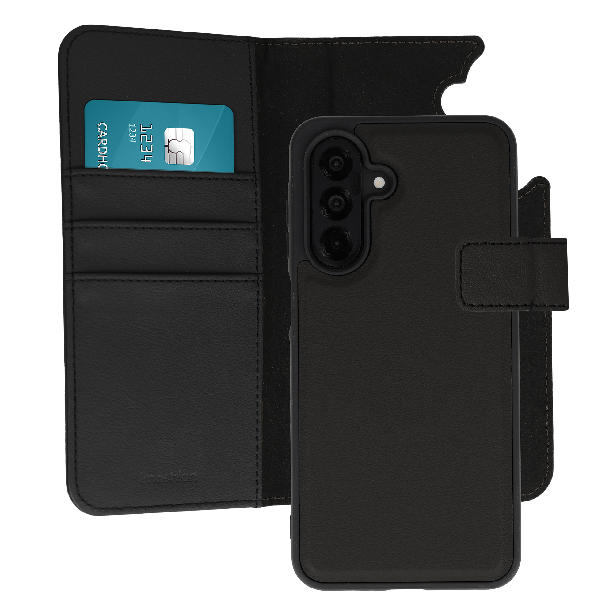 imoshion Herausnehmbare 2-in-1 Luxus-Bookcase für das Samsung Galaxy A26 - Schwarz