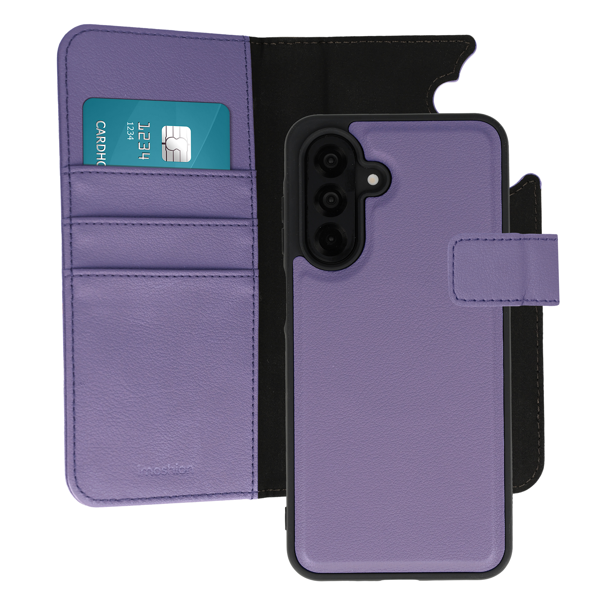 imoshion Herausnehmbare 2-in-1 Luxus-Bookcase für das Samsung Galaxy A26 - Violett