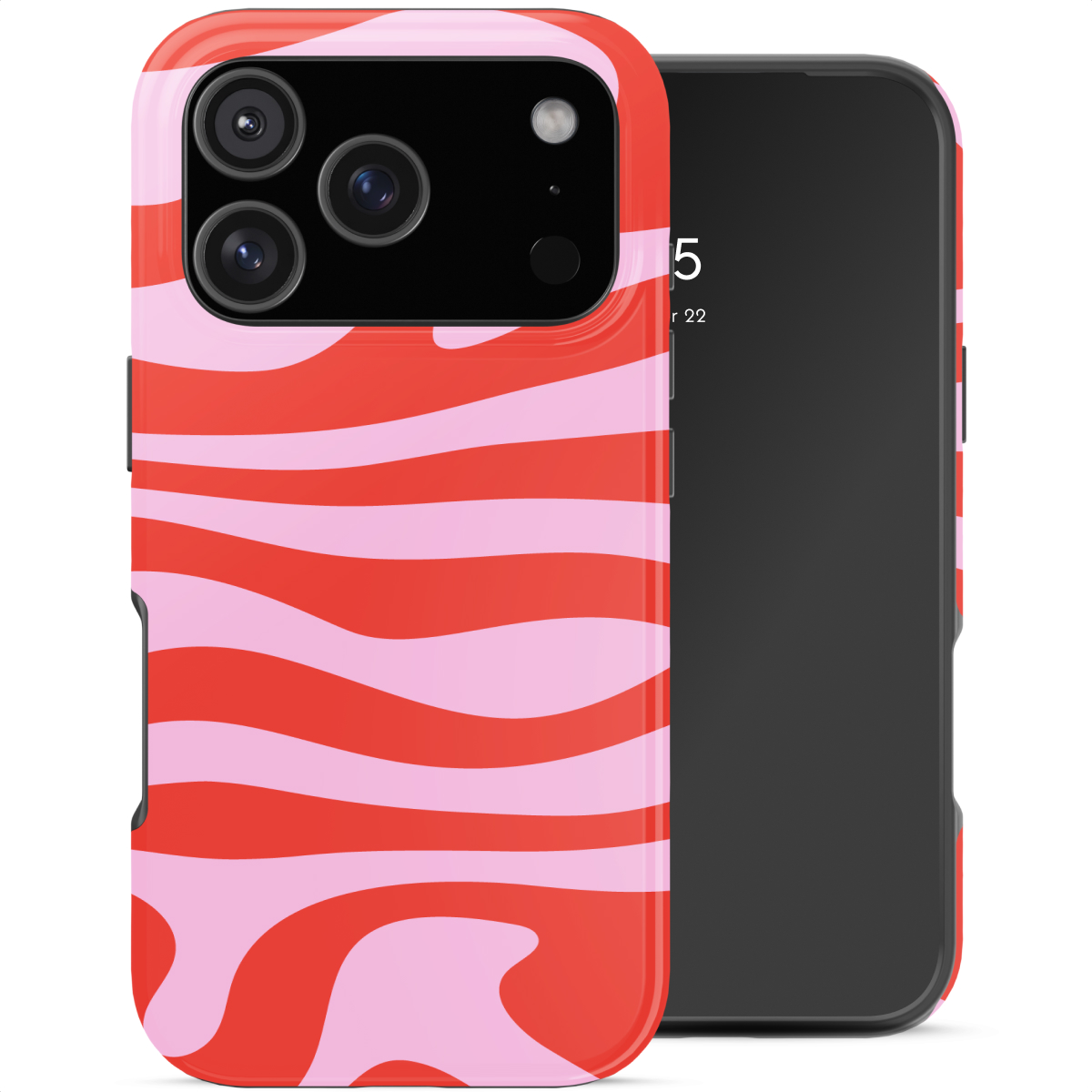 Selencia Vivid Back Cover für das Apple iPhone 18 Pro / 17 Pro - Dream Swirl Pink