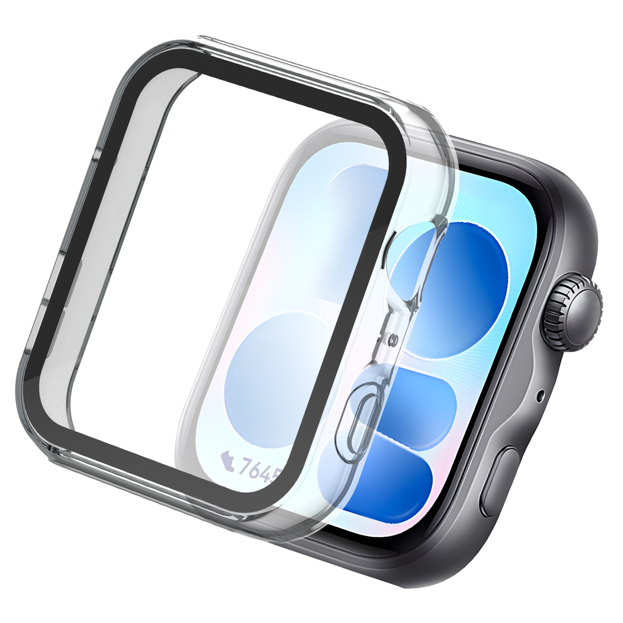 imoshion Full Cover Hard Case für das Huawei Watch Fit 5 - Transparent