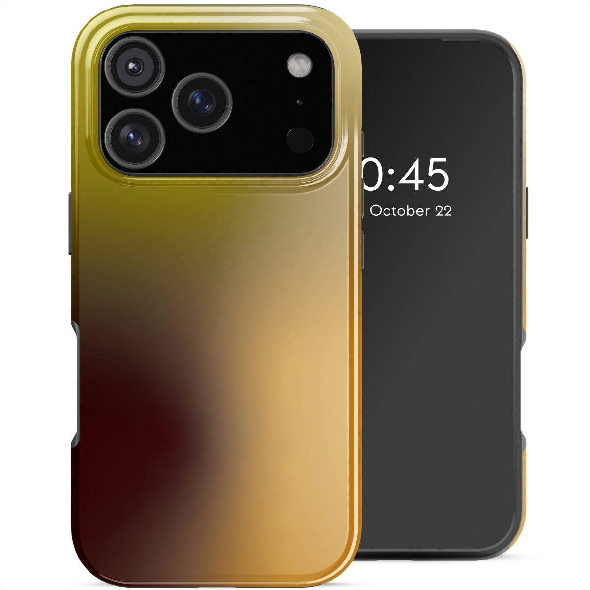 Selencia Vivid Rückabdeckung mit MagSafe für das Apple iPhone 18 Pro Max / 17 Pro Max - Gradient Olive Dust