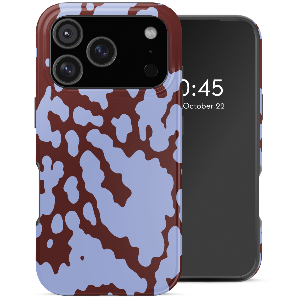 Selencia Vivid Back Cover für das Apple iPhone 18 Pro Max / 17 Pro Max - Moo'd Lavender Glow