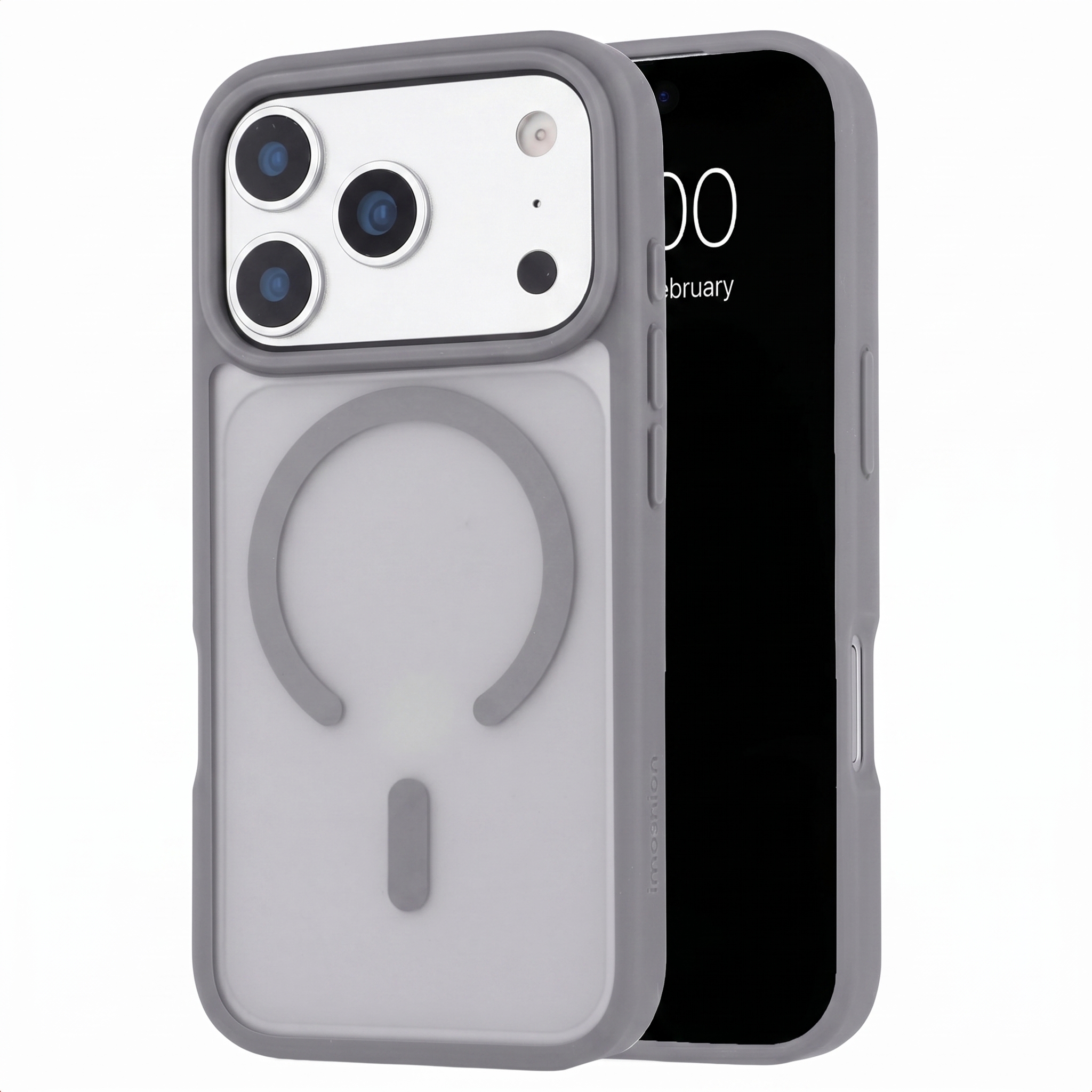 imoshion Color Guard Back Cover mit MagSafe für das Apple iPhone 18 Pro / 17 Pro - Grau