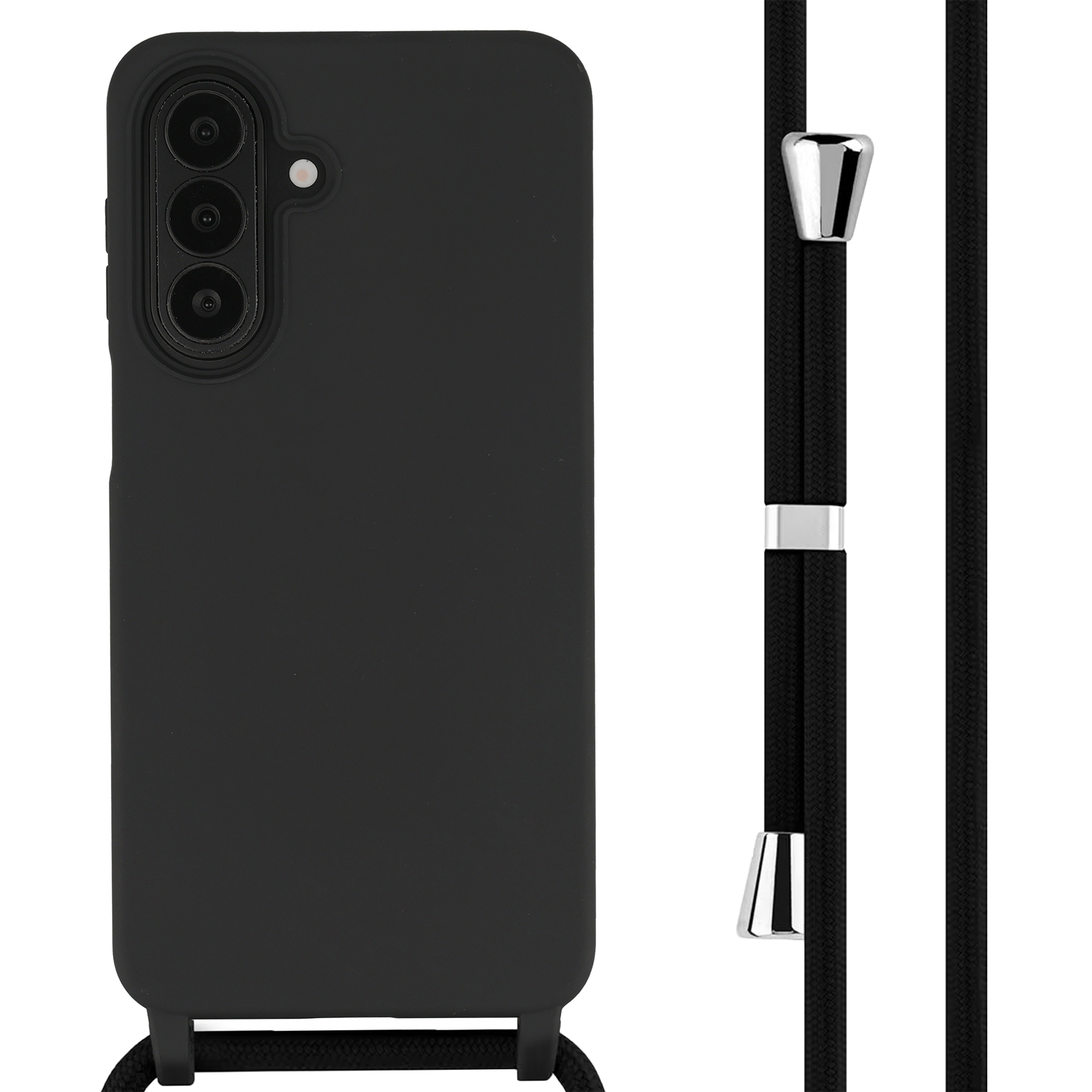 imoshion SilikonHülle mit Band für das Samsung Galaxy A27 (5G) - Schwarz