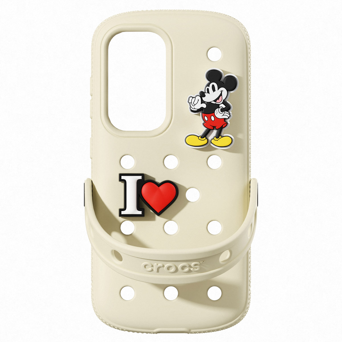 Crocs Case für das Samsung Galaxy S25 - Bone