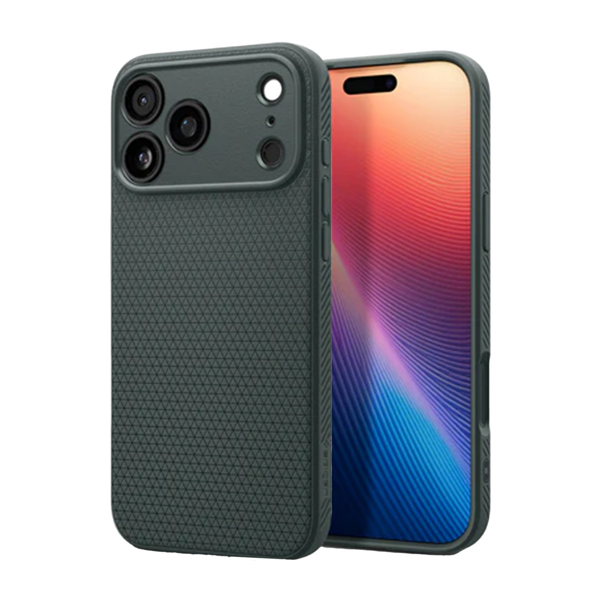 Spigen Liquid Air™ Backcover für das Apple iPhone 17 Pro Max - Abyss Green