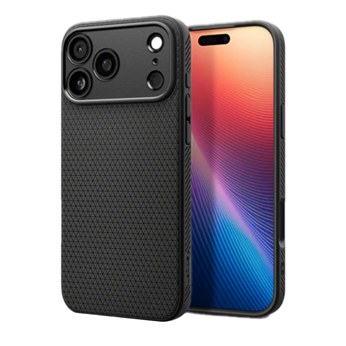 Spigen Liquid Air™ Backcover für das Apple iPhone 17 Pro - Matte Black