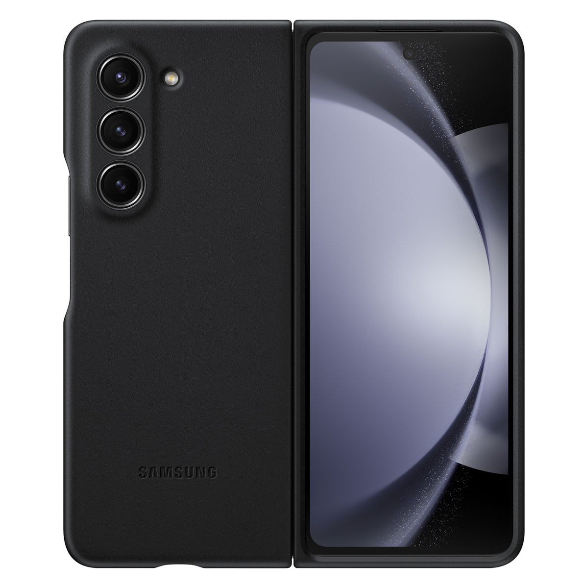 Original Eco-Leather Case für das Samsung Galaxy Z Fold 5 - Dunkelgrau