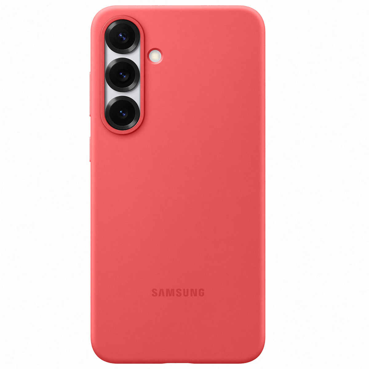 Original Silikon Cover für das Samsung Galaxy S25 Plus - Peach