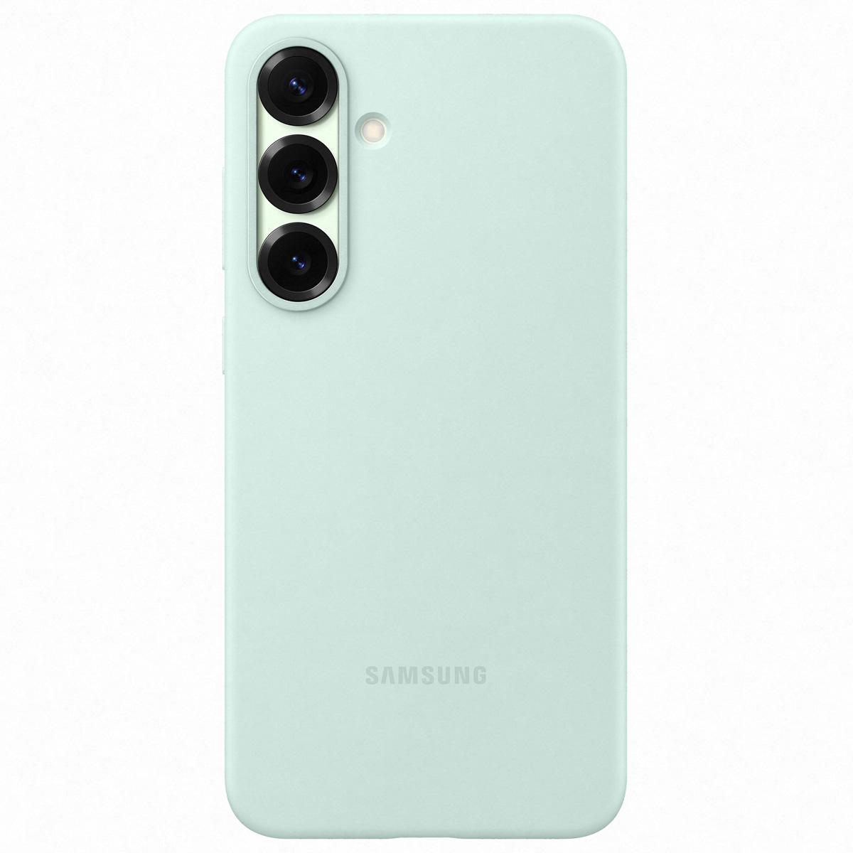 Original Silikon Cover für das Samsung Galaxy S25 Plus - Mint