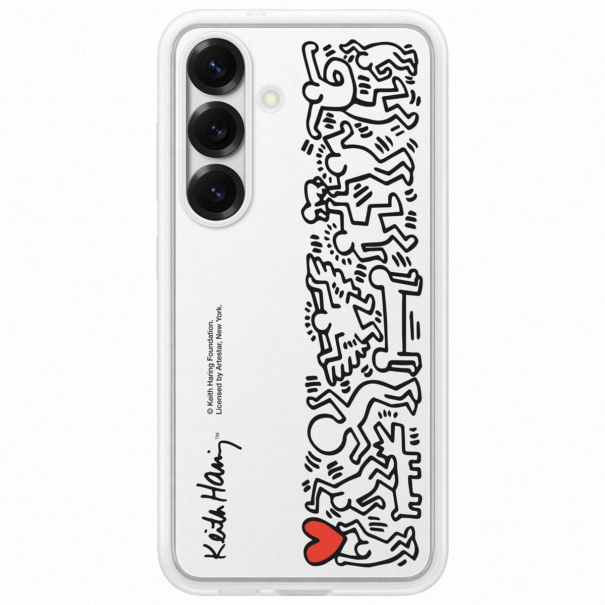 Original FlipSuit Case für das Samsung Galaxy S25 - Weiß