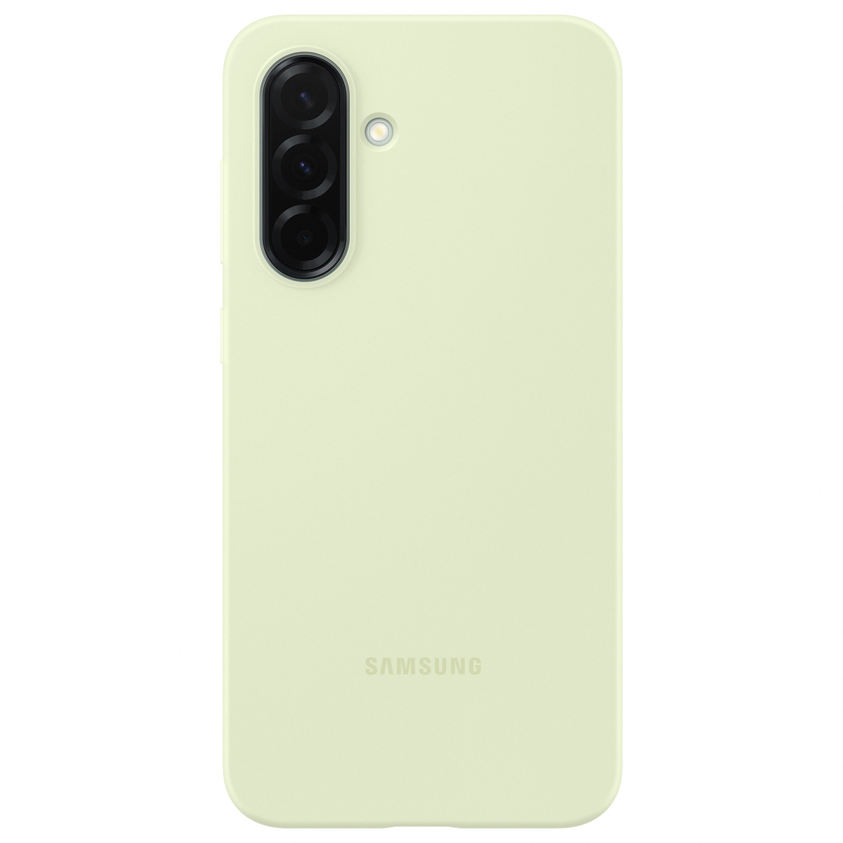 Original Silikon Cover für das Samsung Galaxy A36 - Light Green