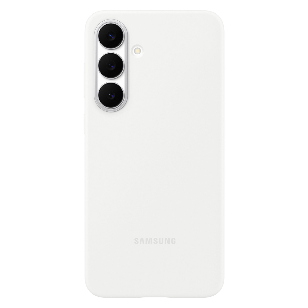 Original Silikon Cover für das Samsung Galaxy S25 FE - Weiß