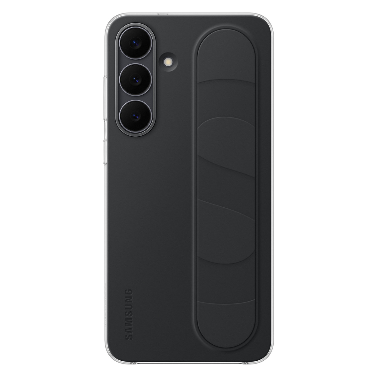 Original Standing Grip Backcover für das Samsung Galaxy S25 FE - Schwarz