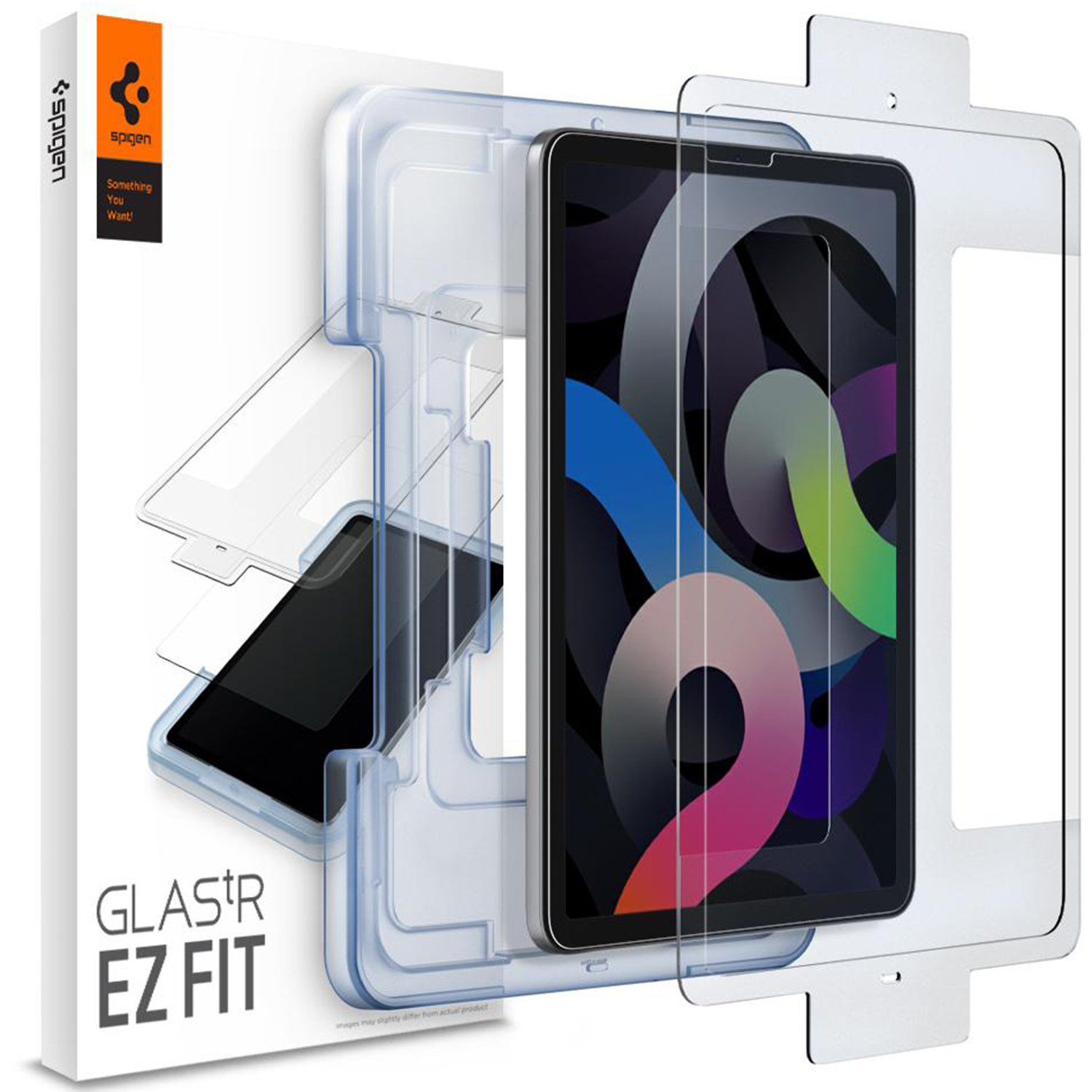 Spigen GLAStR EZ Fit Displayschutzfolie + Applicator für das Apple iPad Pro 11 (2020/2021/2022)