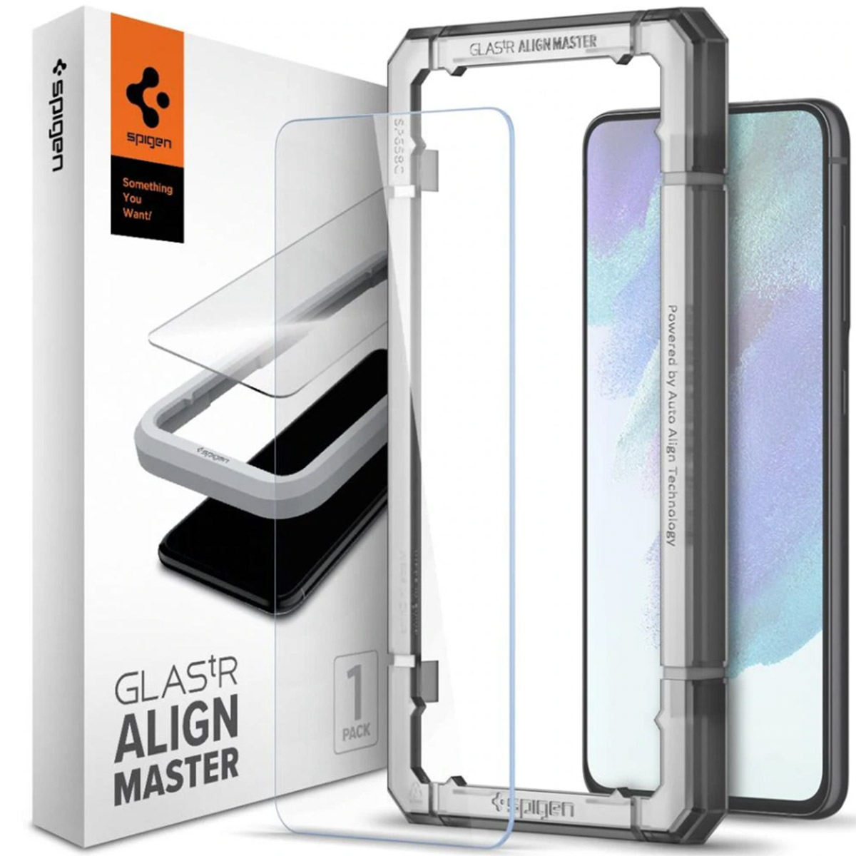 Spigen AlignMaster Full Screen Protector für das Samsung Galaxy S21 FE - Image 1
