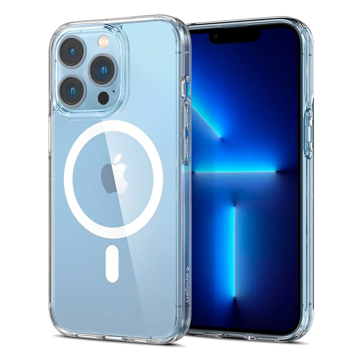 Spigen Ultra Hybrid Backcover MagSafe für das Apple iPhone 13 Pro - White