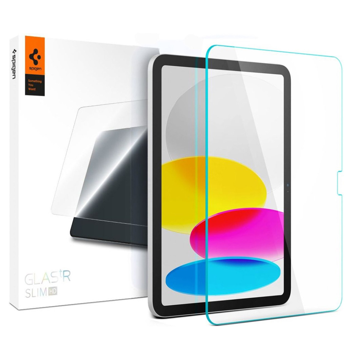 Spigen GLAStR Slim Displayschutzfolie 1-pack für das Apple iPad 11 (2025) 11 Zoll A16 / iPad 10 (2022) 10.9 Zoll