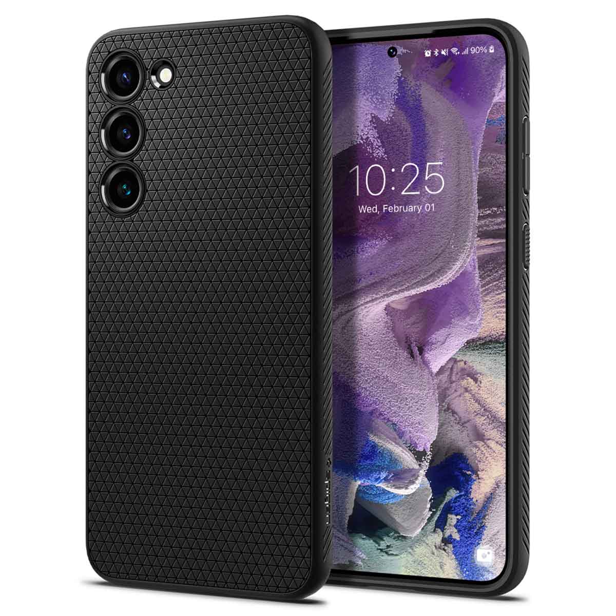 Spigen Liquid Air™ Backcover für das Samsung Galaxy S23 - Schwarz