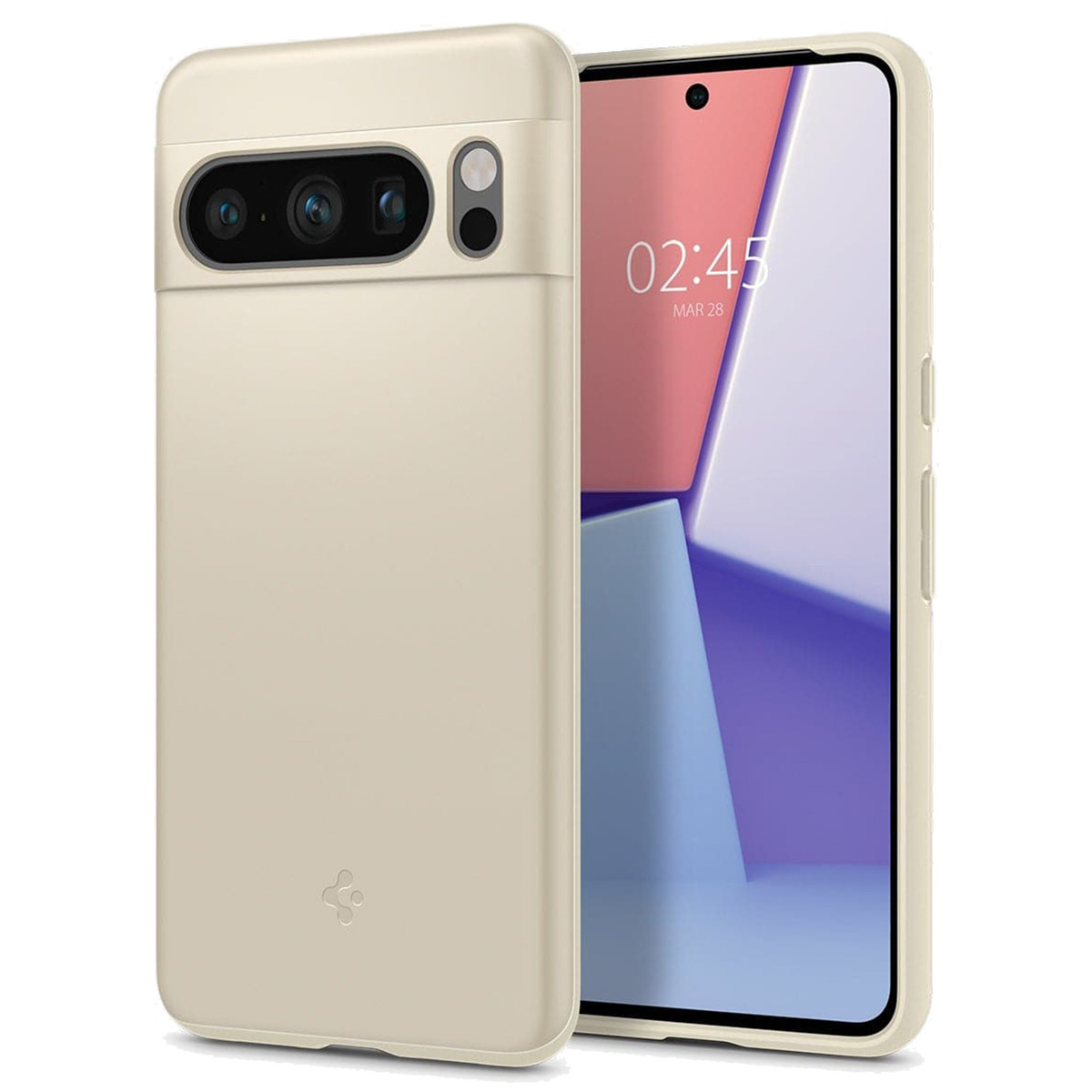 Spigen Thin Fit Backcover für das Google Pixel 8 Pro - Mute Beige
