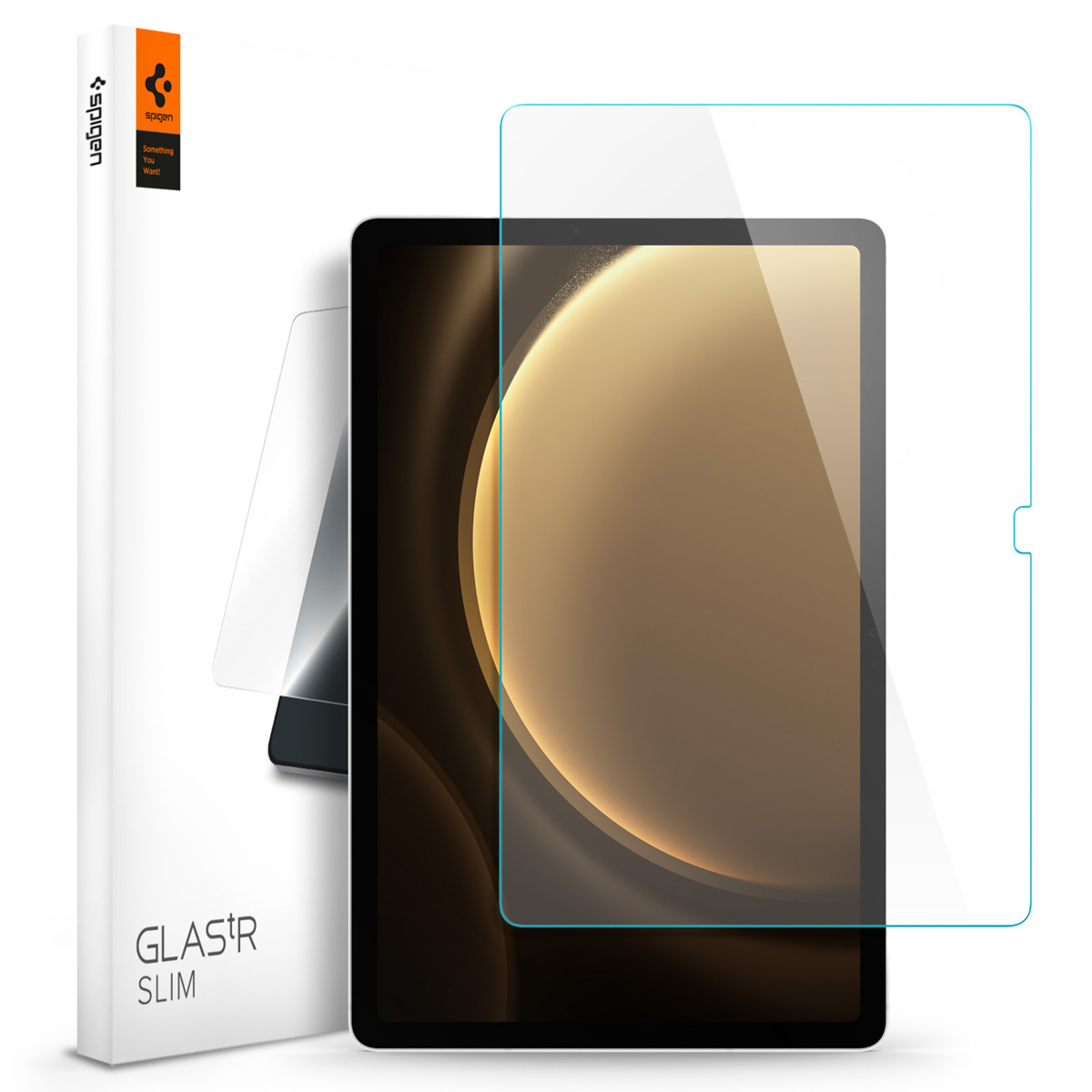 Spigen GLAStR Slim Tempered Glas Displayschutzfolie für das Samsung Galaxy Tab S10 FE / S9 FE