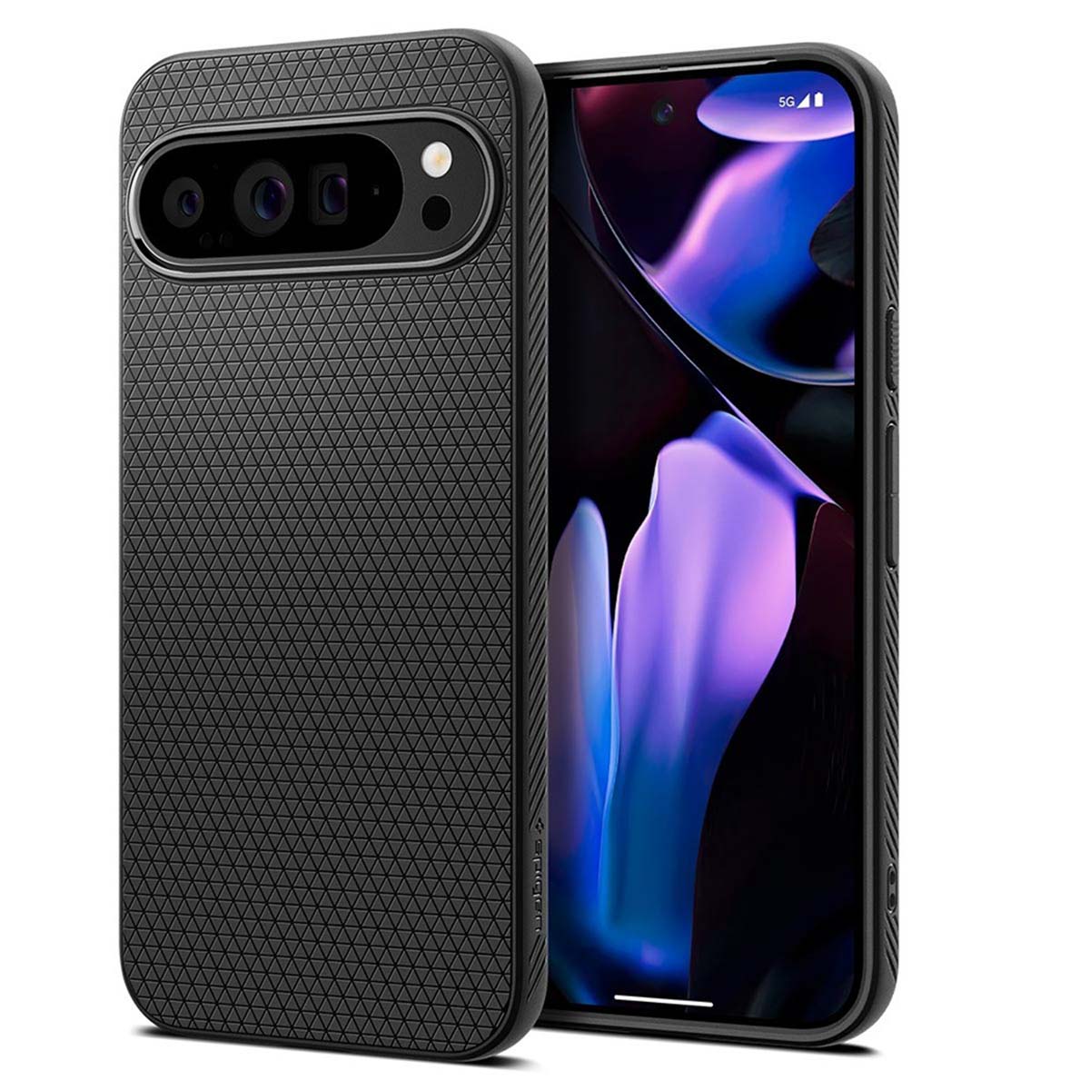 Spigen Liquid Air™ Backcover für das Google Pixel 9 Pro XL - Schwarz
