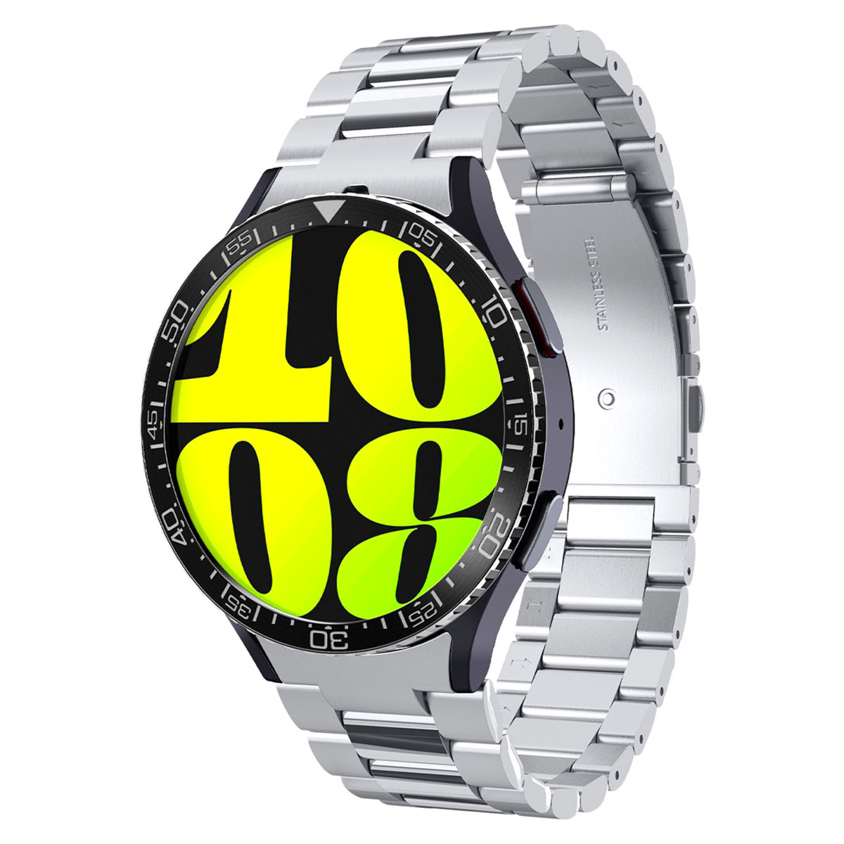 Spigen Bezel Tune für das Samsung Galaxy Watch 7 - 44 mm - Schwarz