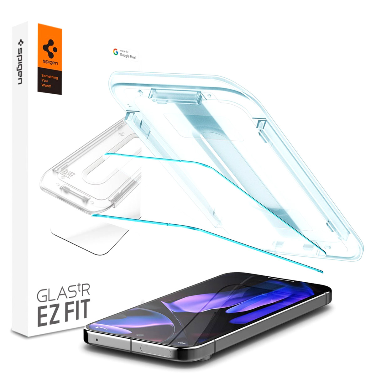 Spigen Glass tR EZ Fit 2 Pack - transparency - Google Pixel 109 Pro Pixel 109 - Image 6