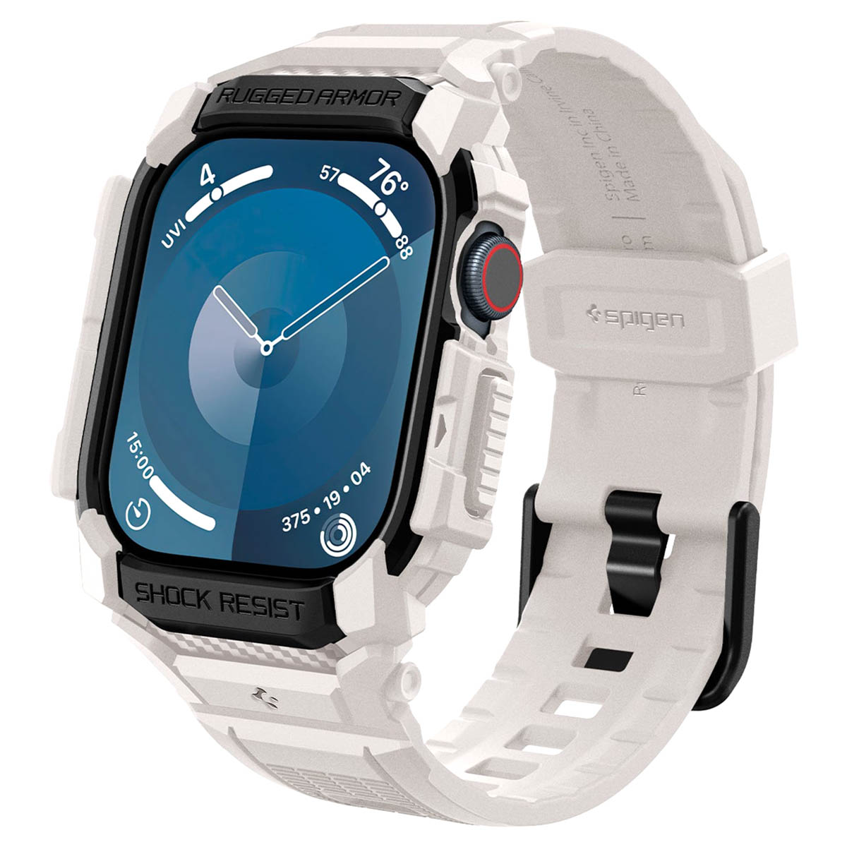 Spigen Rugged Armor™ Pro Hülle für Apple Watch 10 - 42 mm - Beige