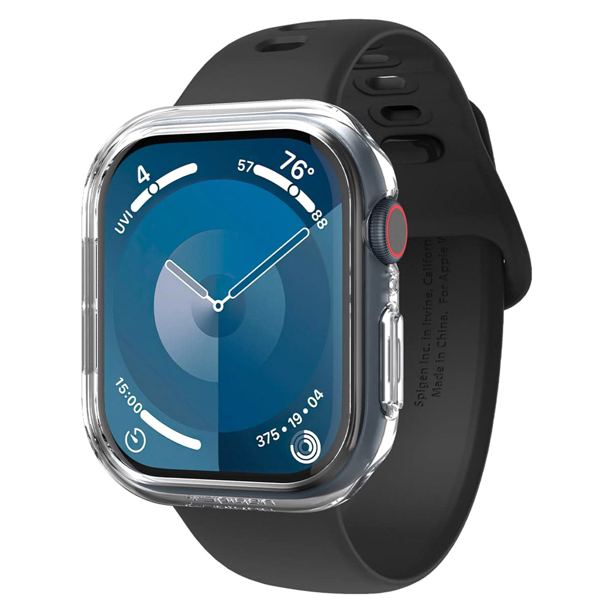Spigen Thin Fit™ Bumper für das Apple Watch 10 / 11 - 46 mm - Transparent