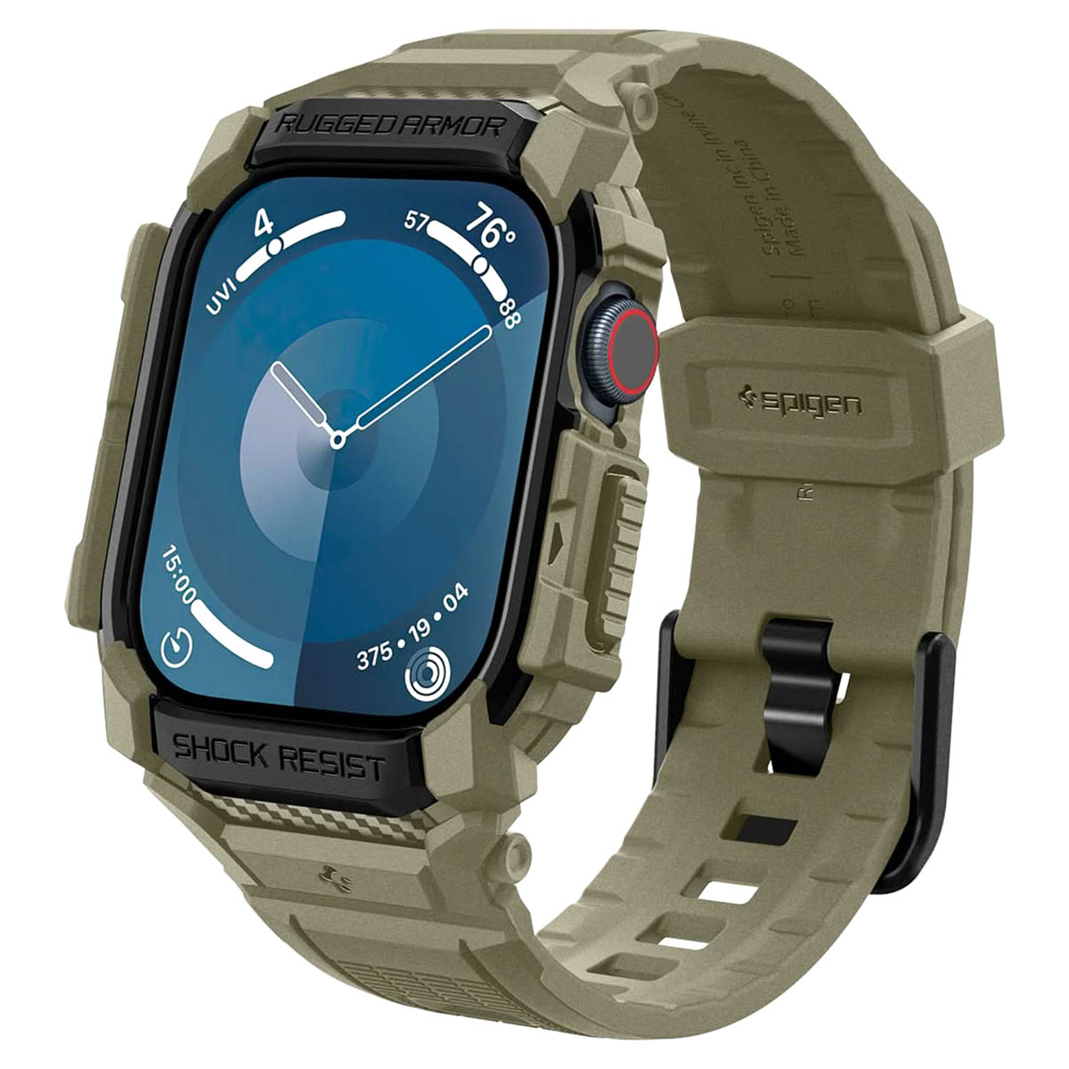 Spigen Rugged Armor Pro - vintage khaki - Apple Watch 1110 46mm - Image 3