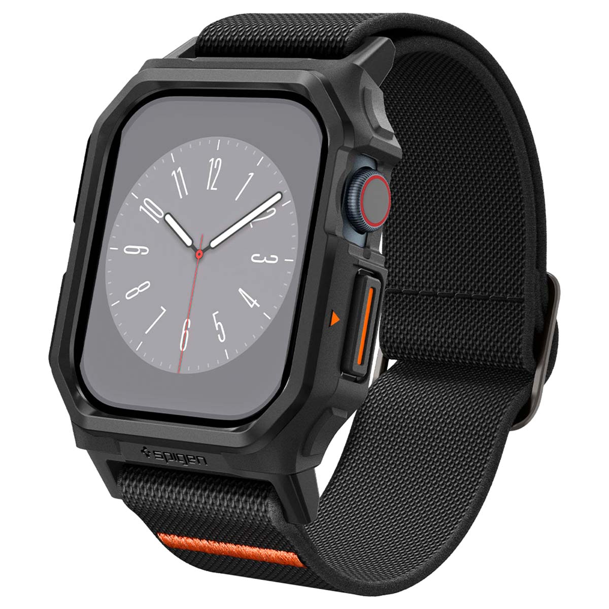 Spigen Lite Fit Pro™ Case + Armband für die Apple Watch Series 10 / 11 - 46 mm - Matt Schwarz