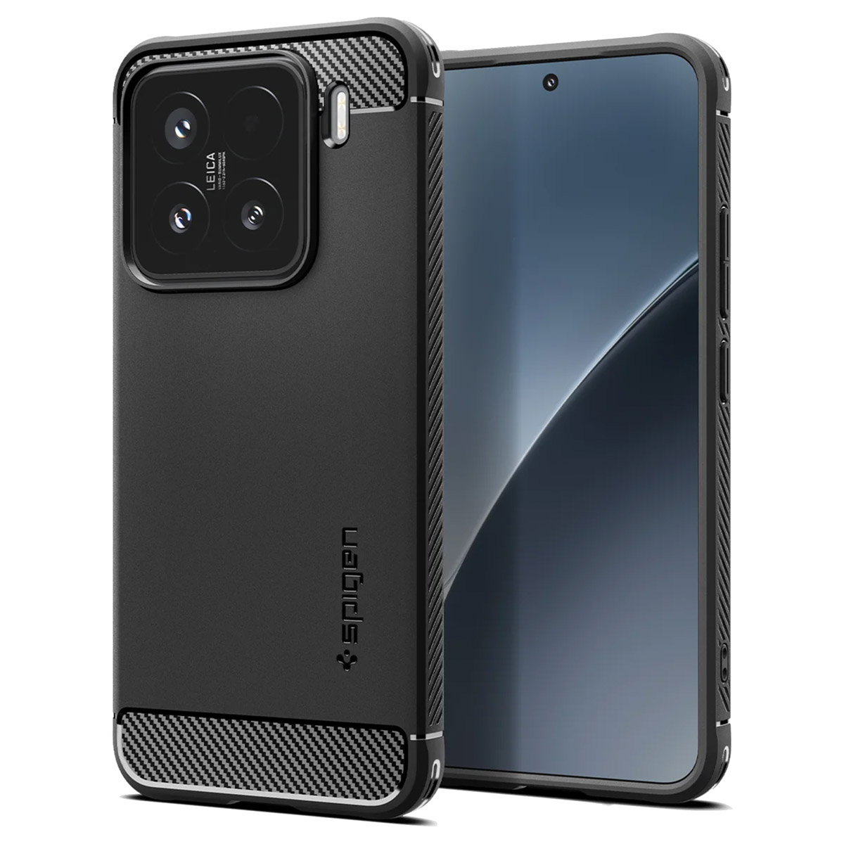 Spigen Rugged Armor Case für das Xiaomi 15 - Matte Black
