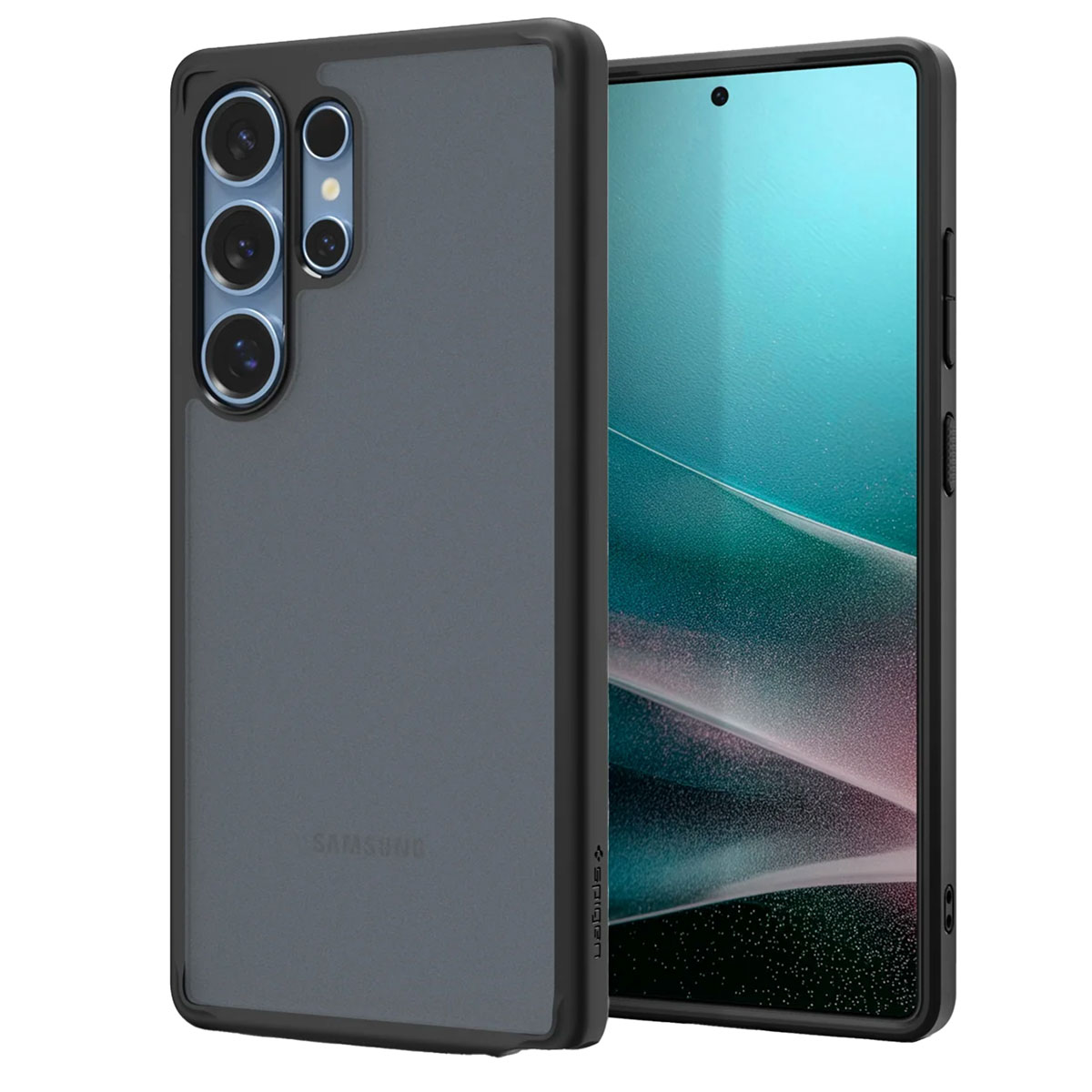 Spigen Ultra Hybrid™ für das Samsung Galaxy S25 Ultra - Frost Black