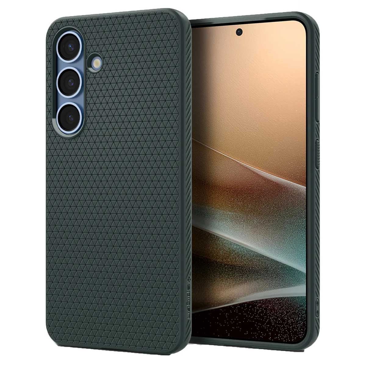Spigen Liquid Air™ Backcover für das Samsung Galaxy S25 - Abyss Green
