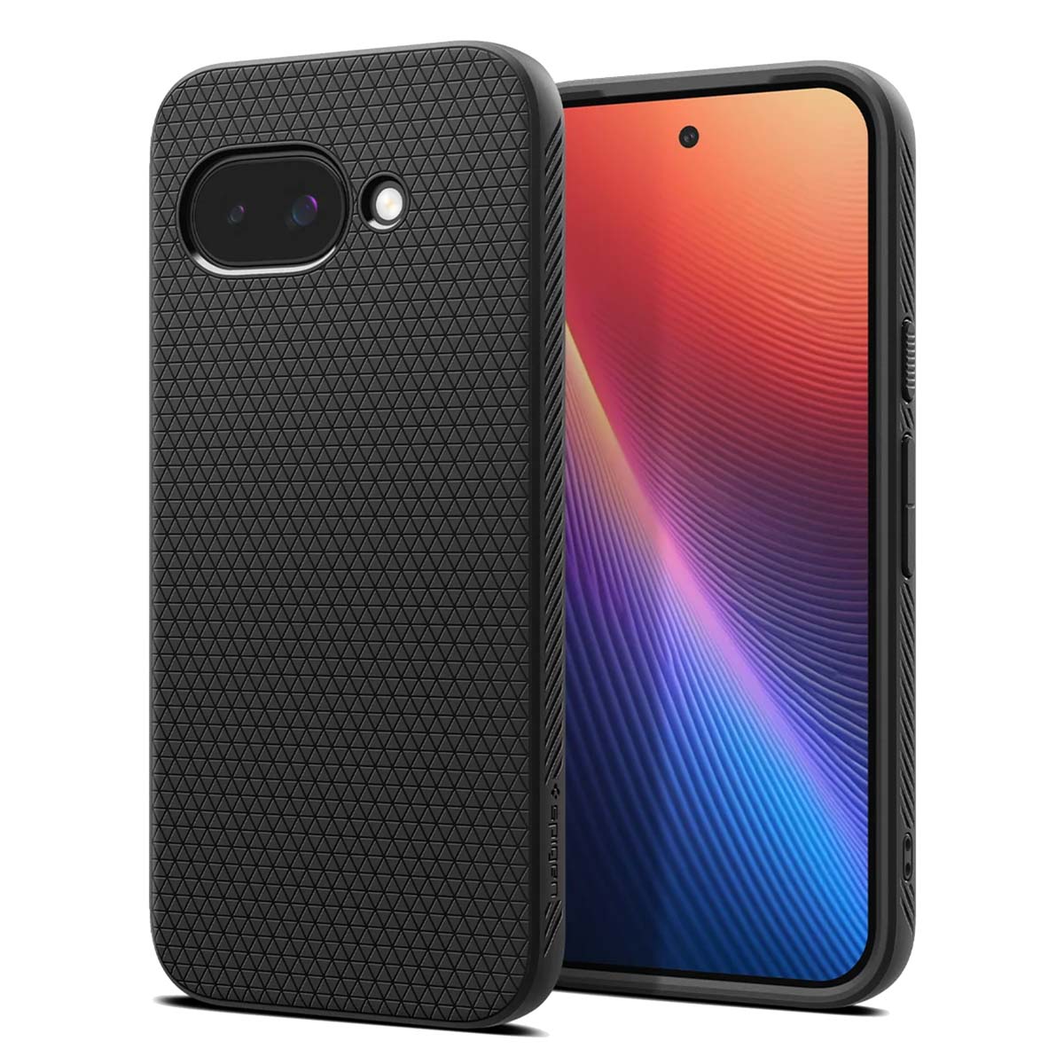 Spigen Liquid Air™ Backcover für das Google Pixel 9A - Matte Black