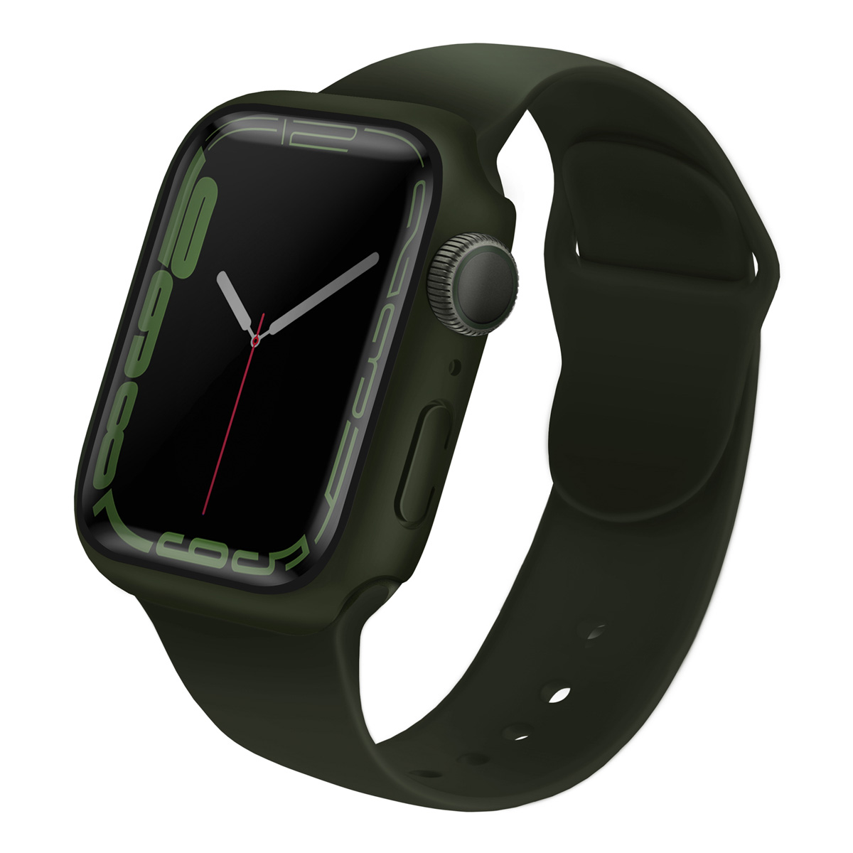 Uniq Legion Case für das Apple Watch 7 / 8 / 9 - 45 mm - Hunter Green